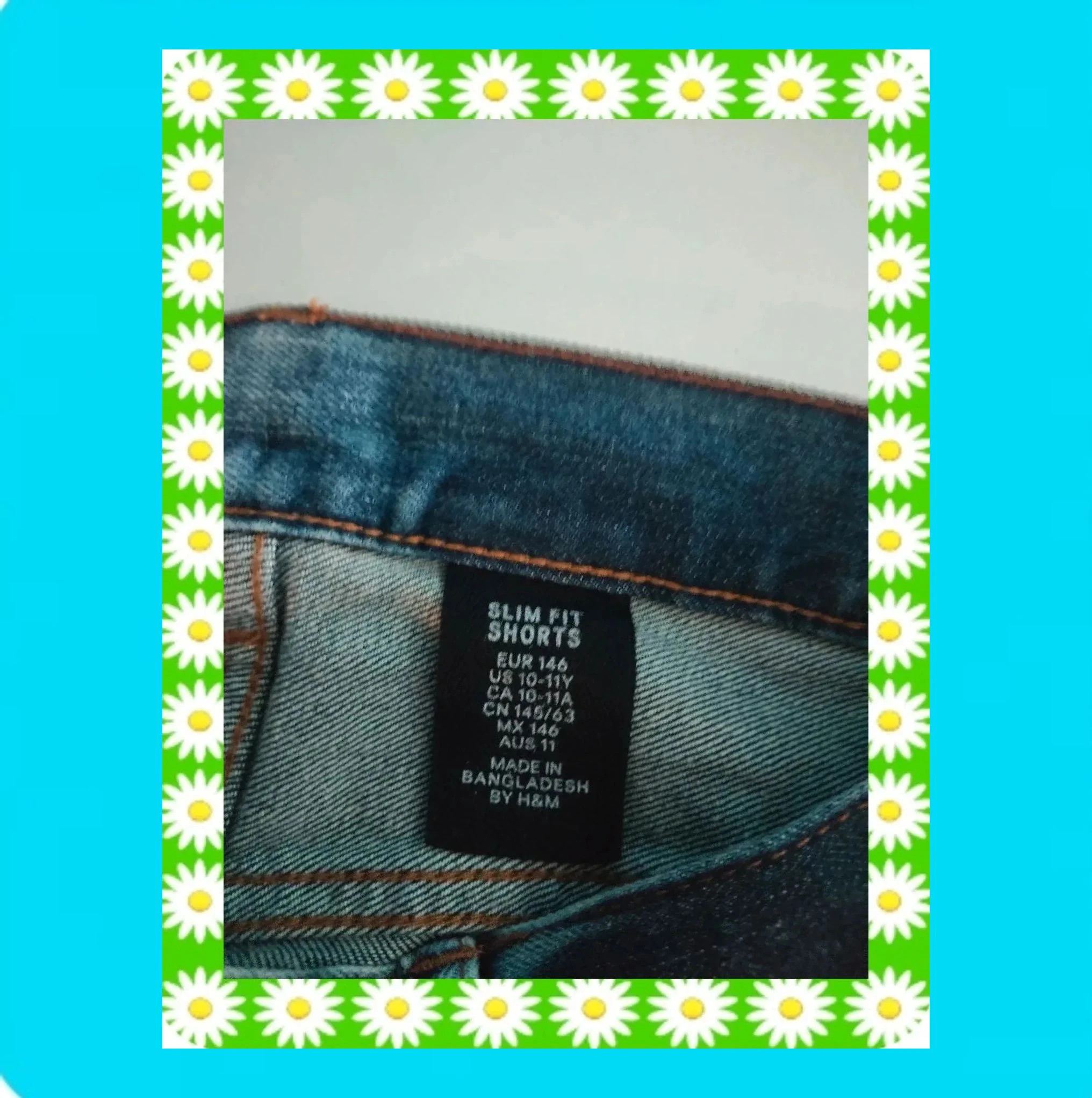 🩵 Denim Corto Niño 🩵 – H&M – taille 11 ans / 146 cm 5