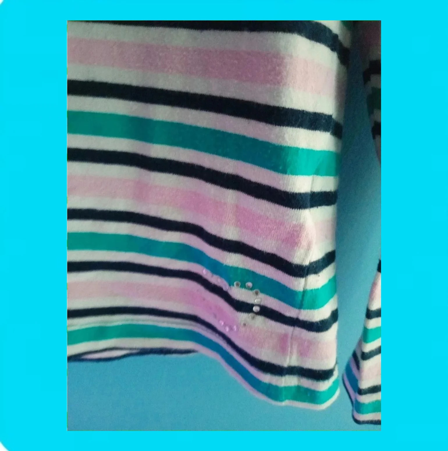 🩷 Camiseta Niña Rayas Mini Cuello 🩷 – taille 6 ans / 116 cm 3