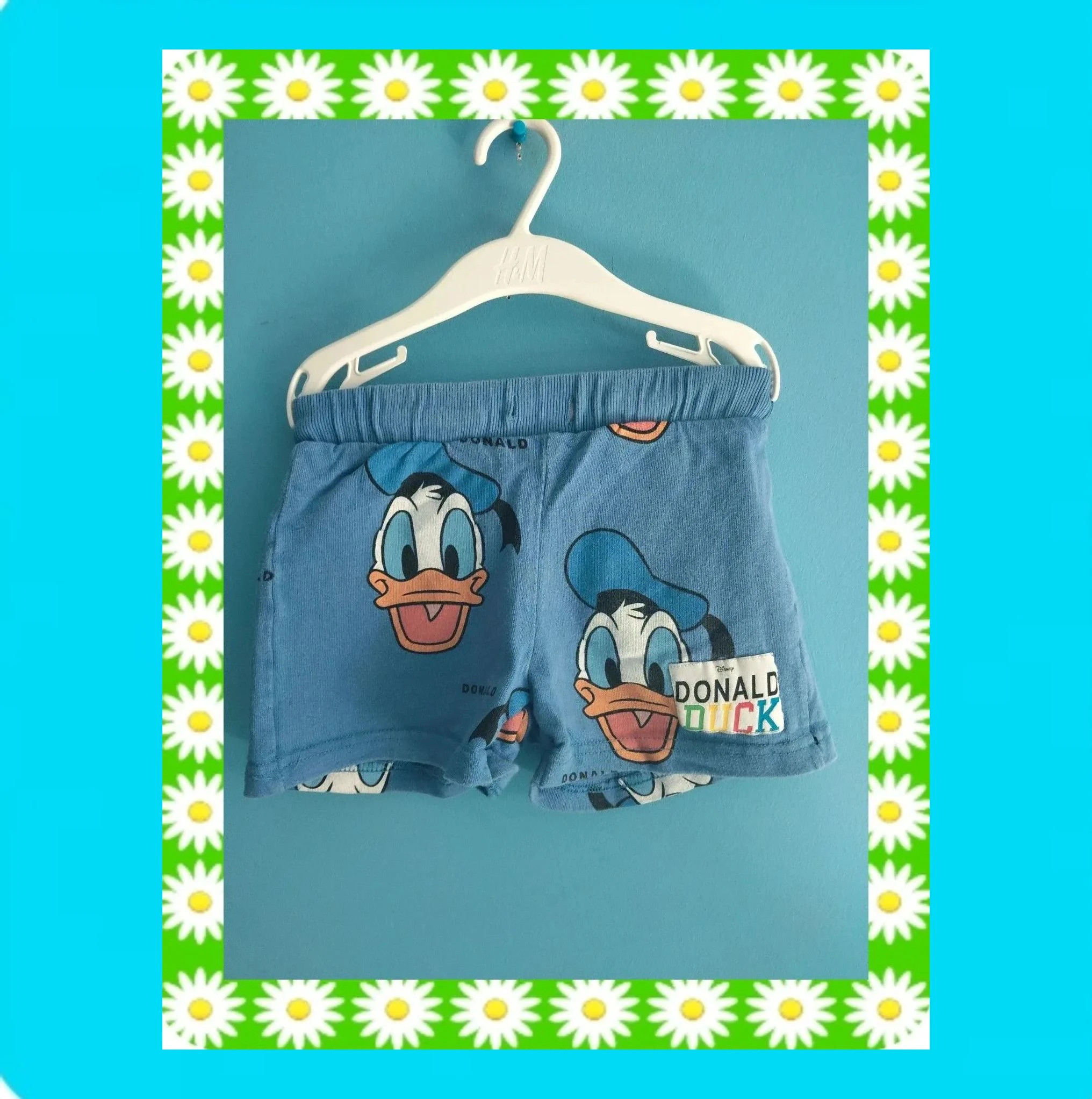 🩵 Pantalón Corto Disney Pato Donald 🩵 – Disney – taille 24-36 mois / 92 cm 3