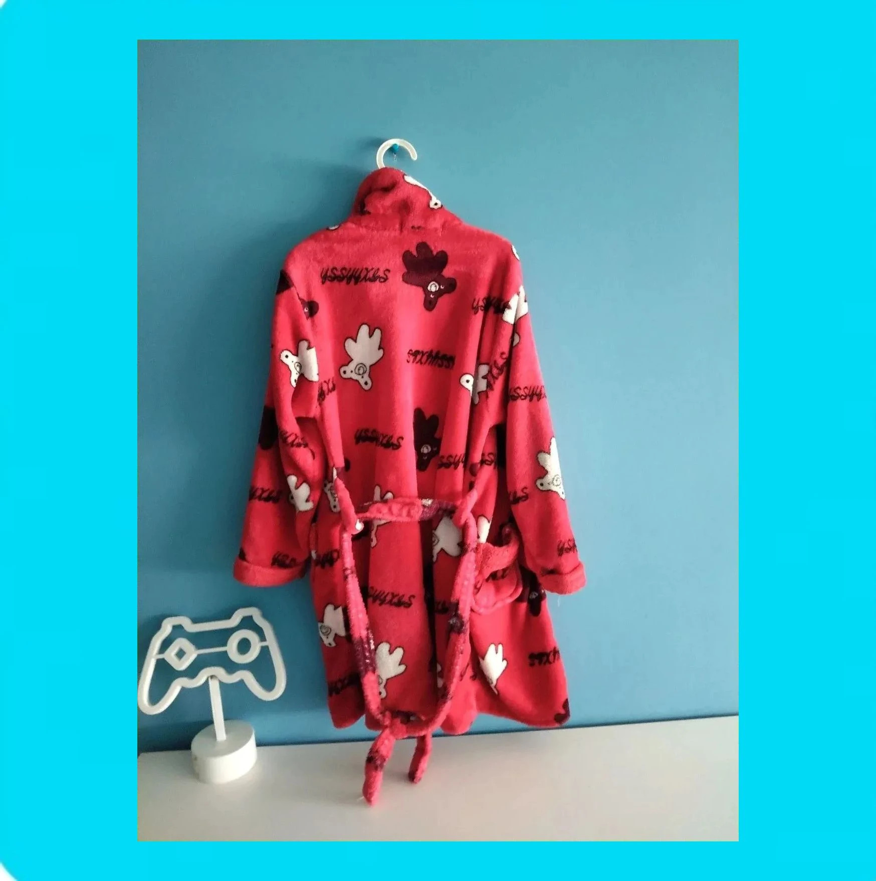 🩵 Bonito Batín Infantil Estampado Osos 🩵 – Teng Sheng – taille 8 ans / 128 cm 2