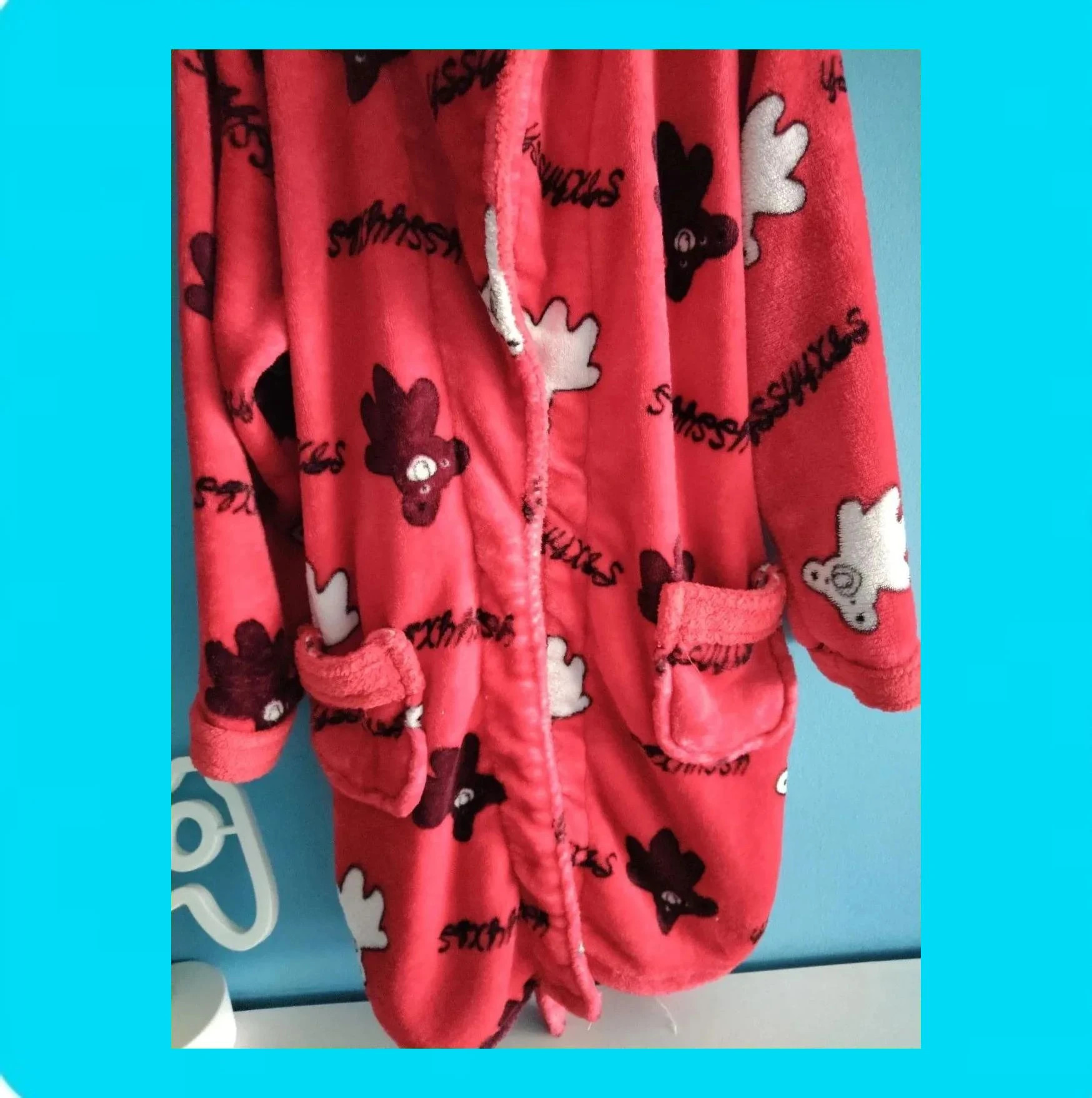 🩵 Bonito Batín Infantil Estampado Osos 🩵 – Teng Sheng – taille 8 ans / 128 cm 3