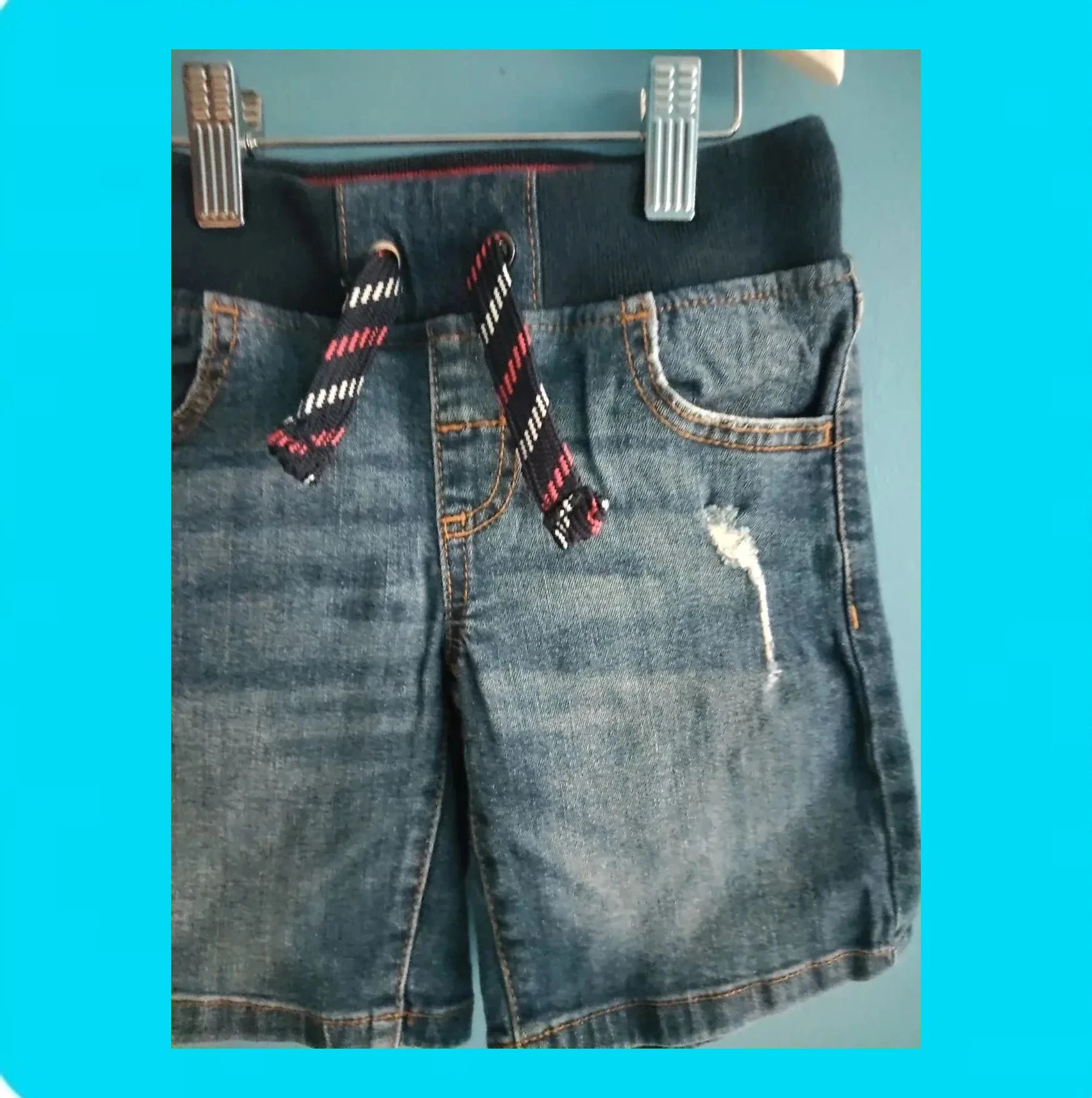 🩵 Bonito Pantalón Corto Niño Denim 🩵 – TEX – taille 5 ans / 110 cm 2