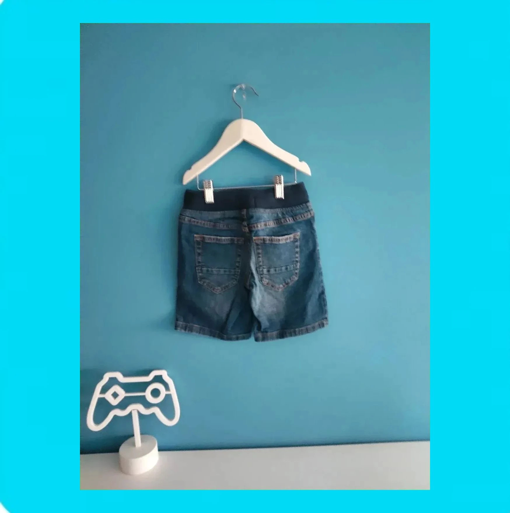 🩵 Bonito Pantalón Corto Niño Denim 🩵 – TEX – taille 5 ans / 110 cm 4