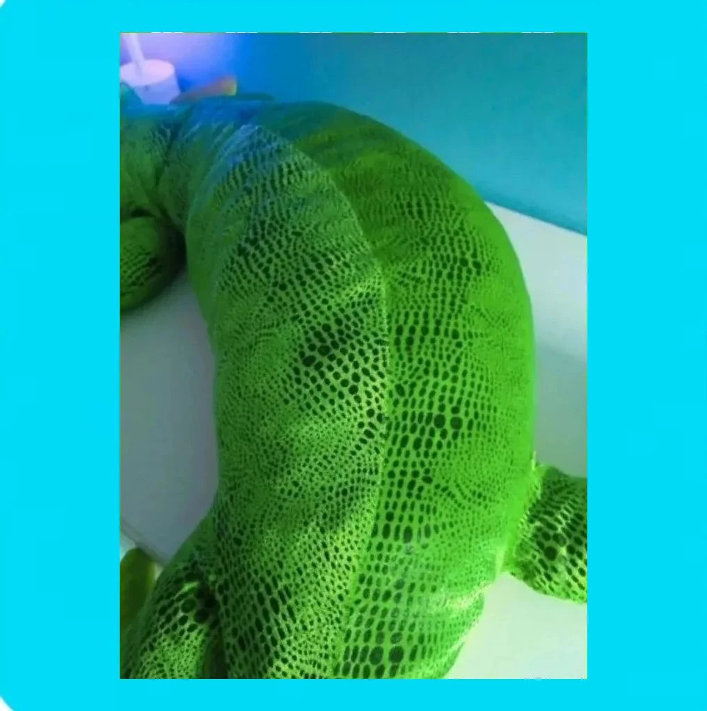 🩵 Peluche Gigante Iguana 🩵 – taille Taille unique 4