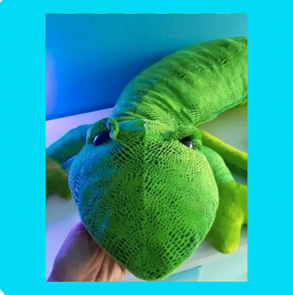 🩵 Peluche Gigante Iguana 🩵 – taille Taille unique 2