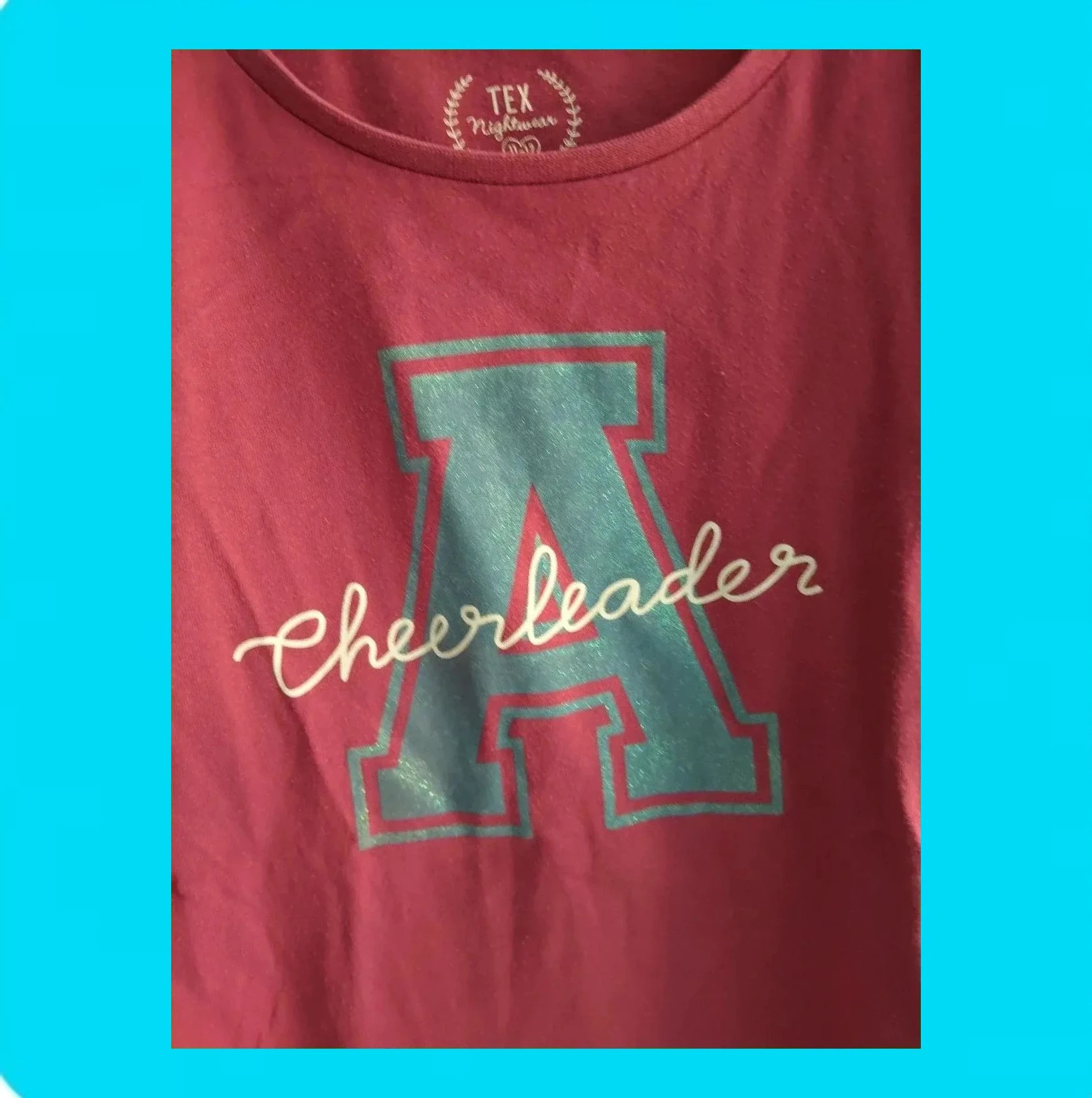 🩷 Camiseta Niña Letra A 🩷 – TEX – taille 11 ans / 146 cm 3