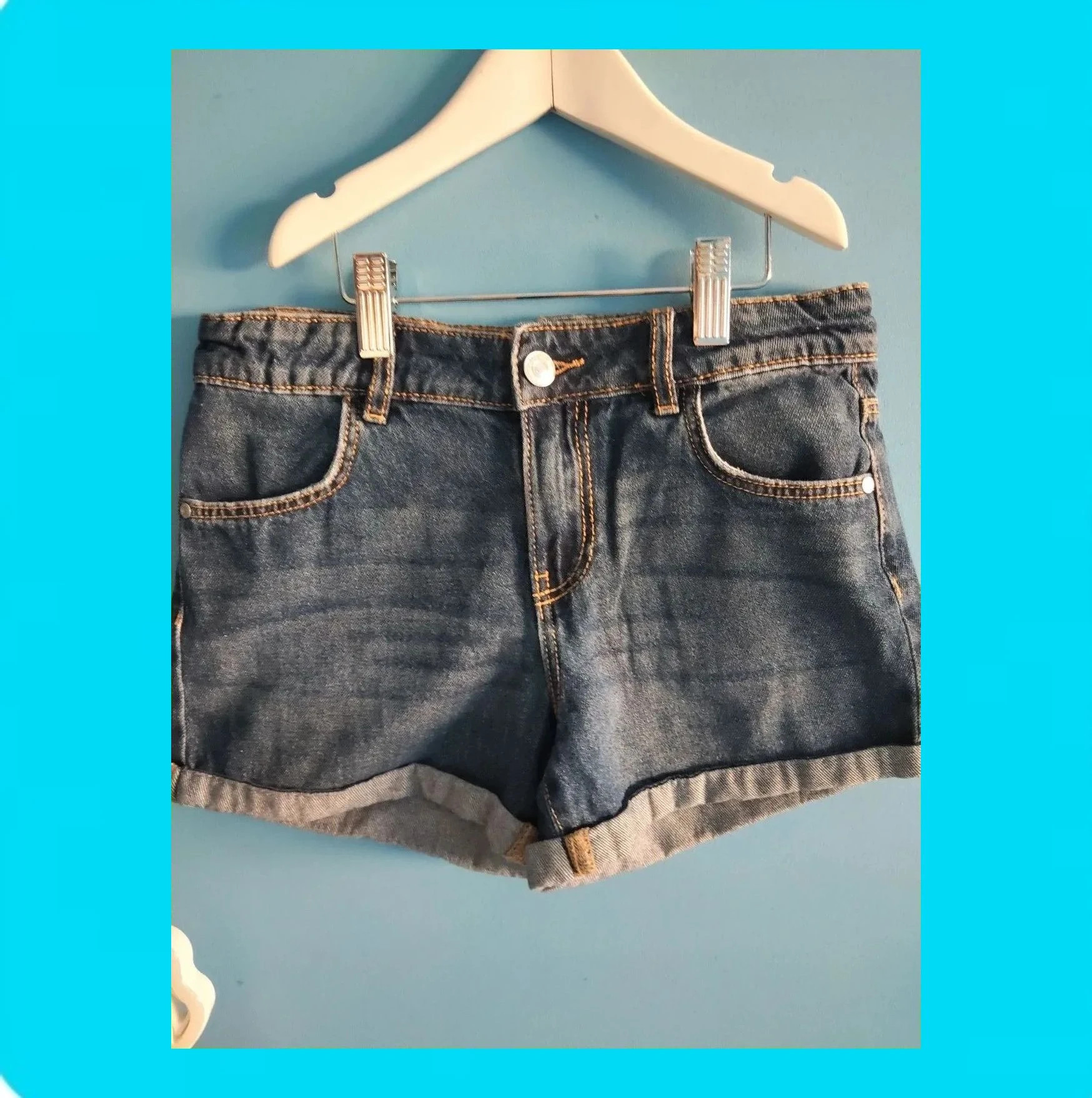 🩷 Pantalón Denim Corto Mujer 🩷 – Denim Co – taille 10 ans / 140 cm 3