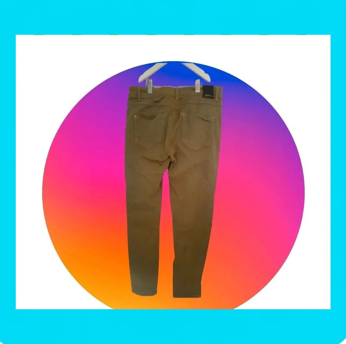 💫 Pantalón Pitillo Mujer con Parches Originales – Stradivarius – taille M / 38 / 10 2