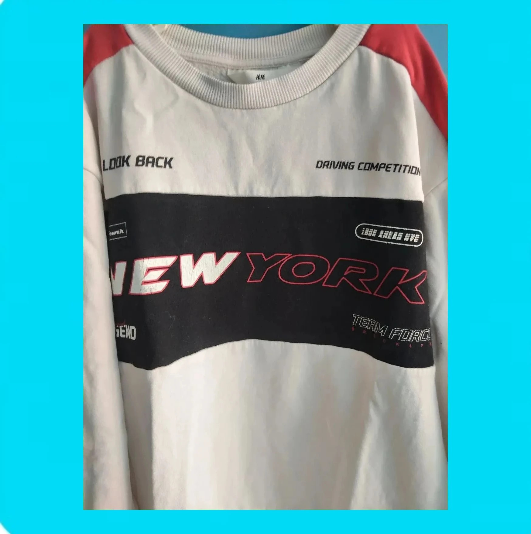 🩵 Bonita Sudadera NY Niño 🩵 – H&M – taille 9 ans / 134 cm 3