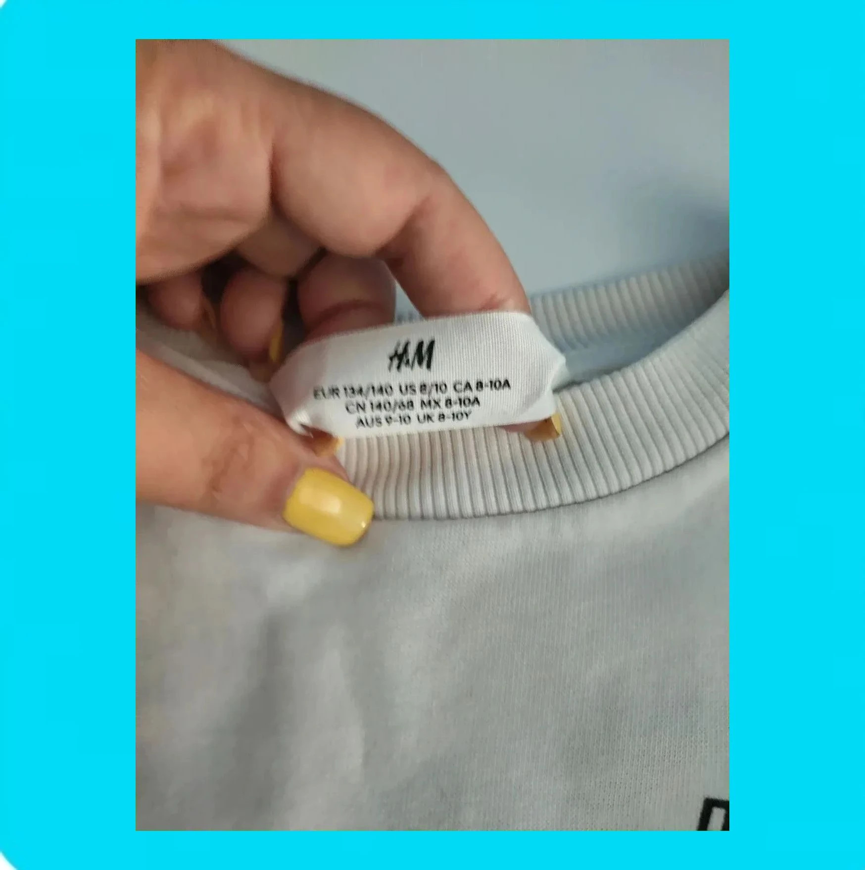 🩵 Bonita Sudadera NY Niño 🩵 – H&M – taille 9 ans / 134 cm 5