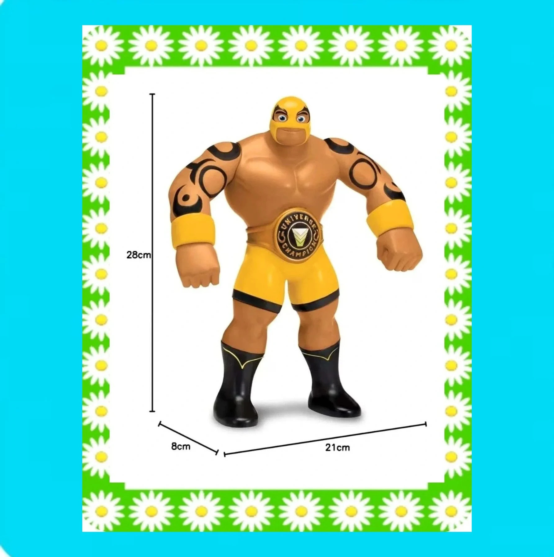 🩵 Figura Juguete Acción Luchador 🩵 – Famosa – taille Taille unique 5