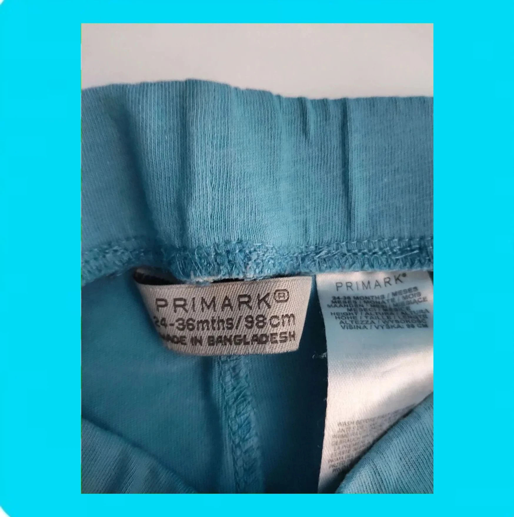🩵 Pantalón Corto Niño 🩵 – Primark – taille 3 ans / 98 cm 5
