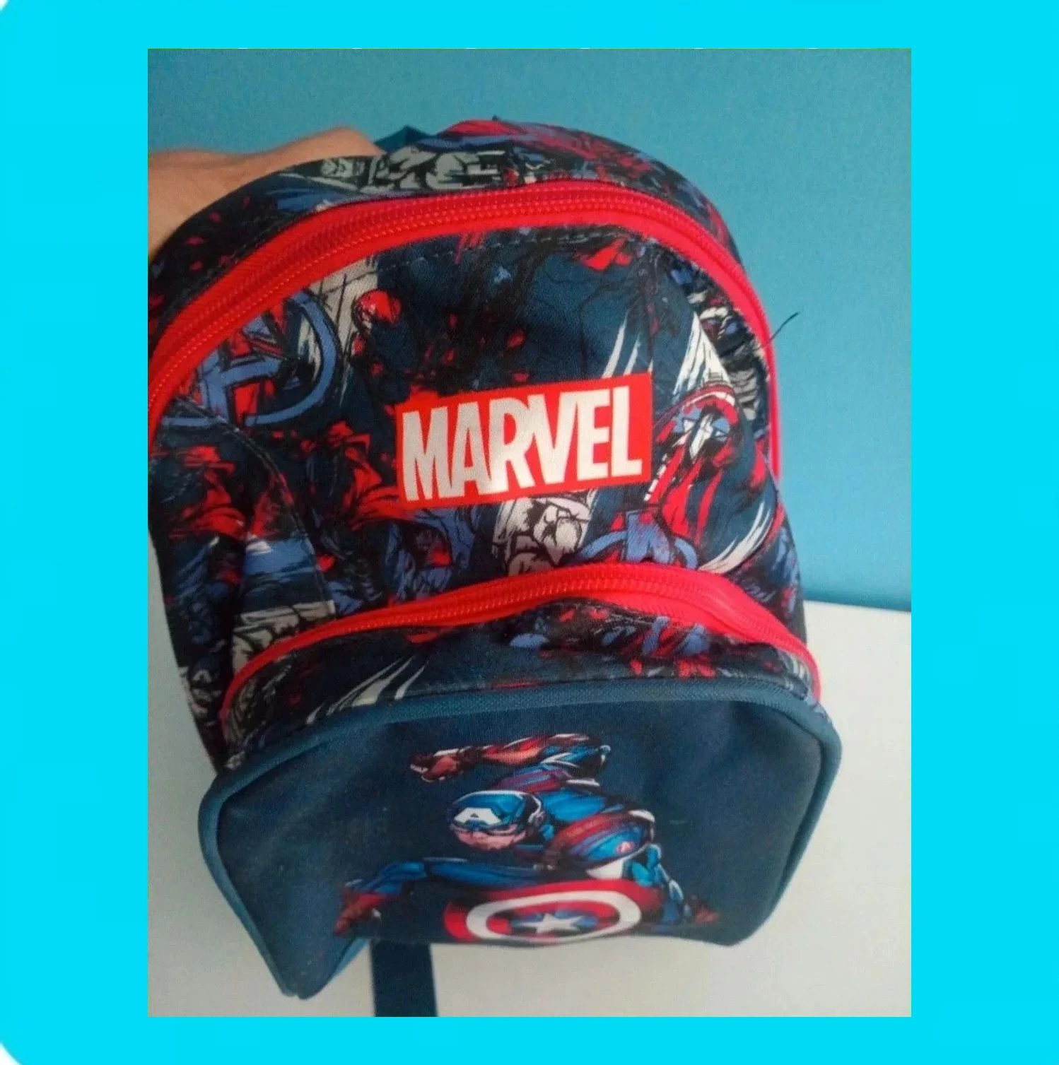 🩵 Mochila Escolar Infantil Capitán América Marvel 🩵 – Marvel 5