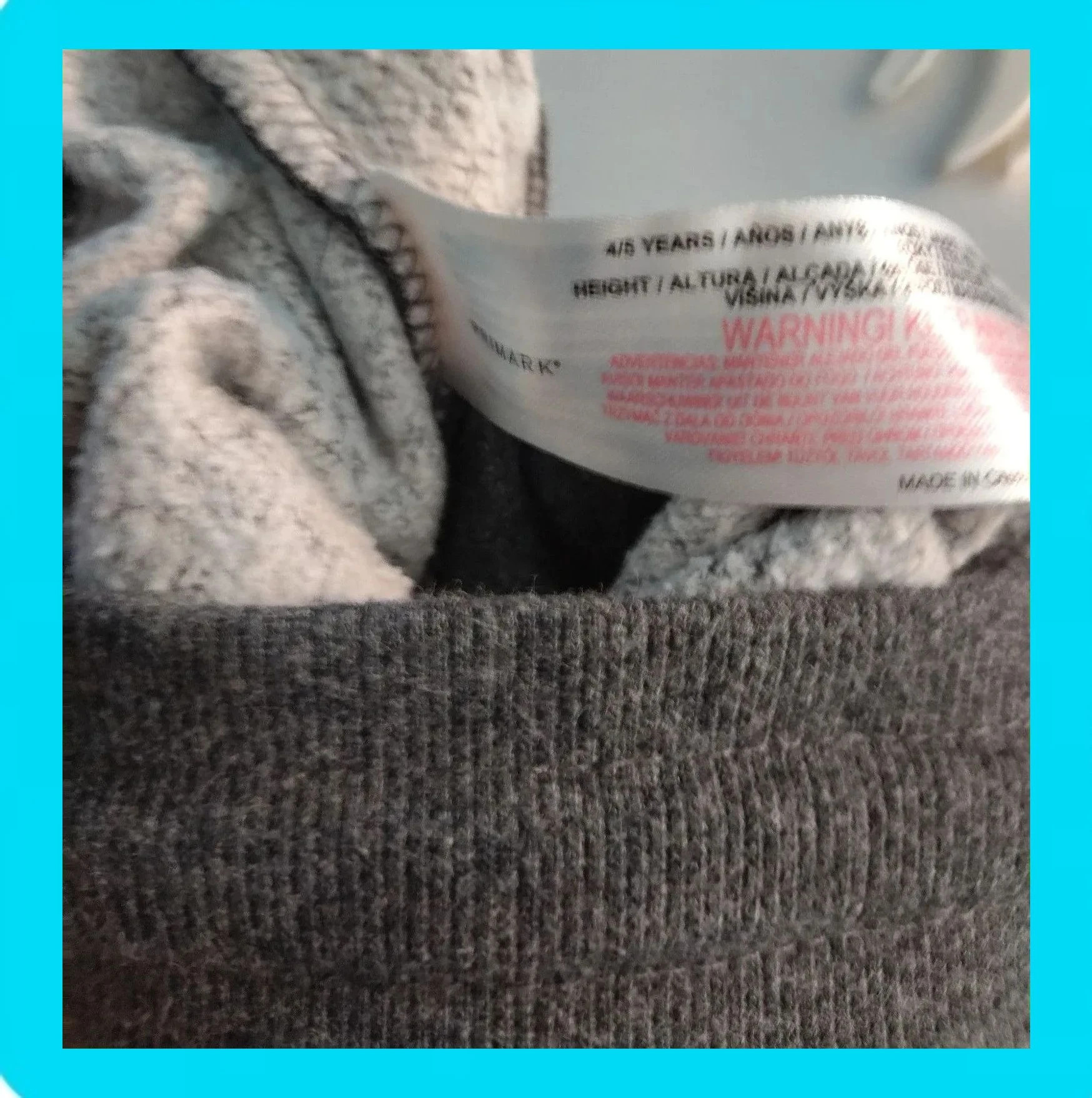 🩵 Pantalón Básico Chándal 🩵 – Primark – taille 5 ans / 110 cm 5