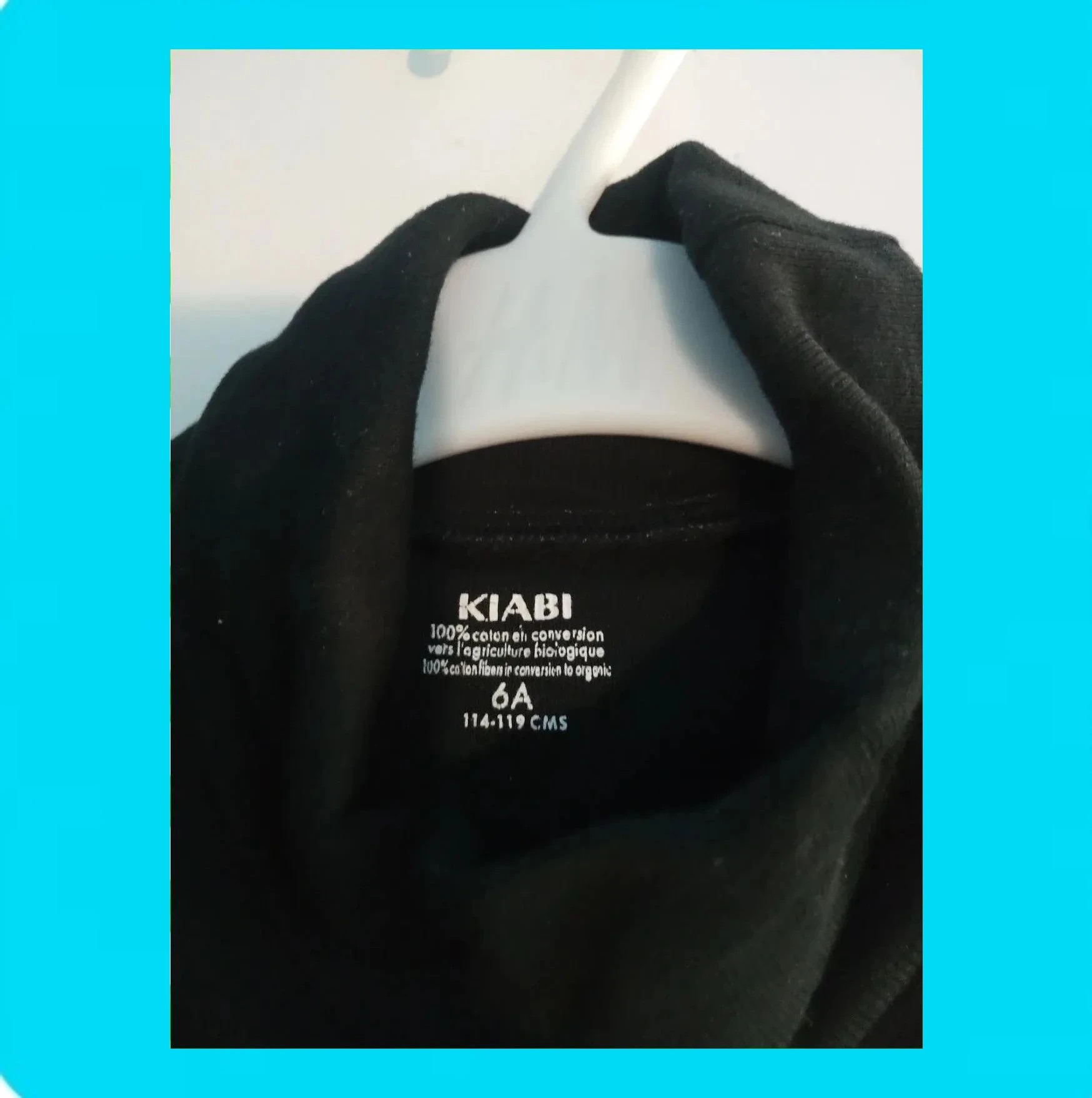 🩵Pack Dos Camisetas Calentitas 🩵 – Kiabi – taille 6 ans / 116 cm 5