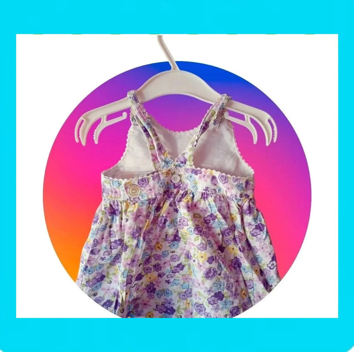 🩷Pelele Bebé de Tirantes Con Bonito Estampado – Pick Ouic – taille 6-9 mois / 68 cm 2