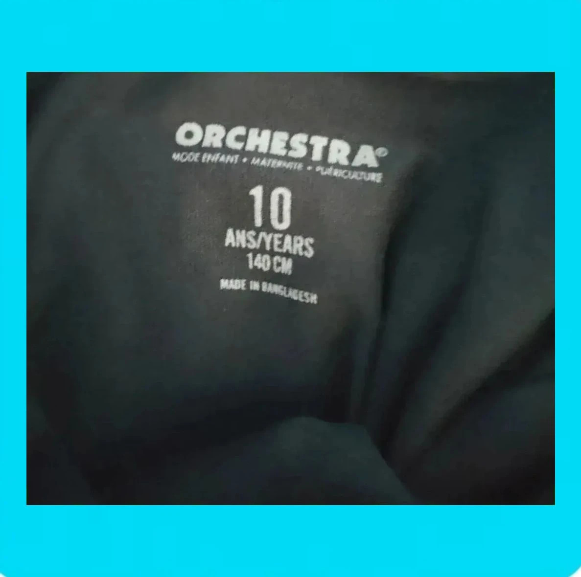 🩷 Camiseta Niña Cuello Alto Orchestra 🩷 – Orchestra – taille 10 ans / 140 cm 3