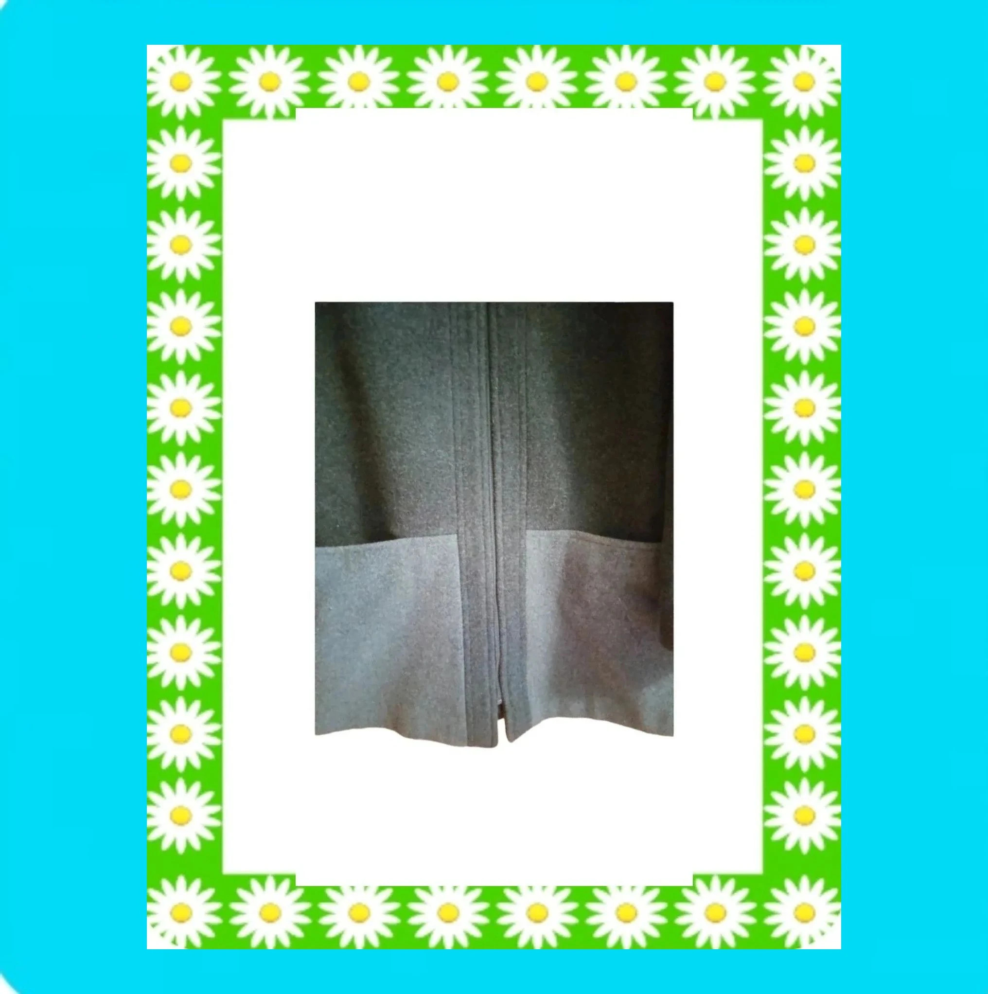 💫Abrigo con cremallera tela gruesa lana – Kiabi – taille M / 38 / 10 3