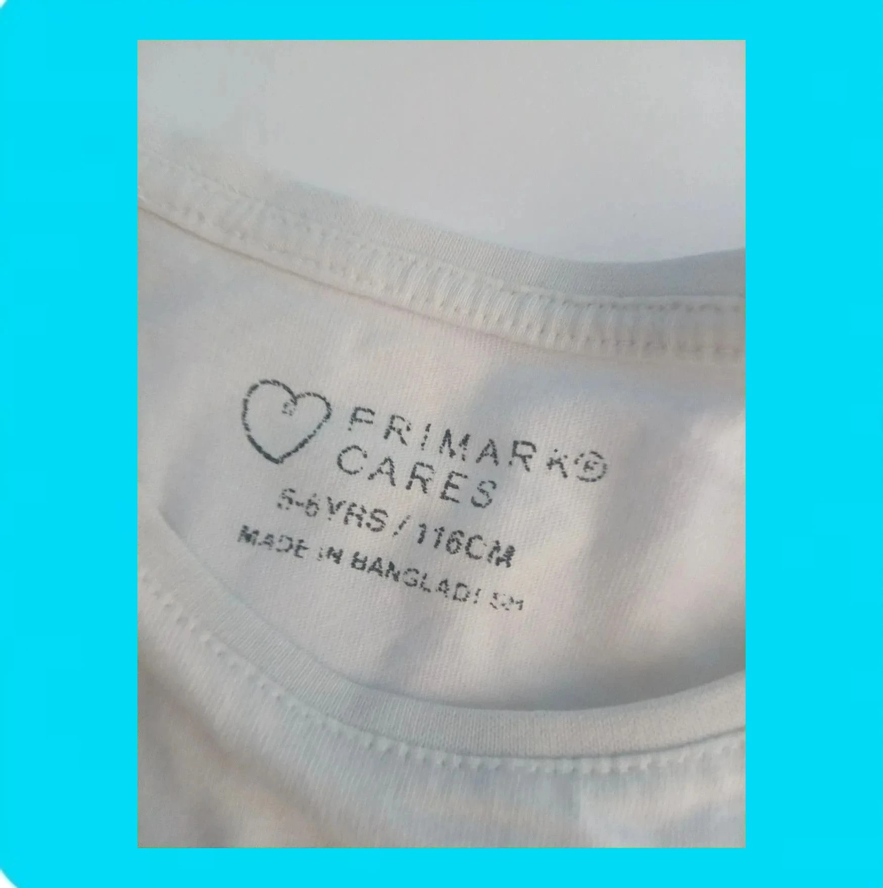 🩷 Camiseta Niña Manga Corta Detalles Bordados 🩷 – Primark – taille 6 ans / 116 cm 3