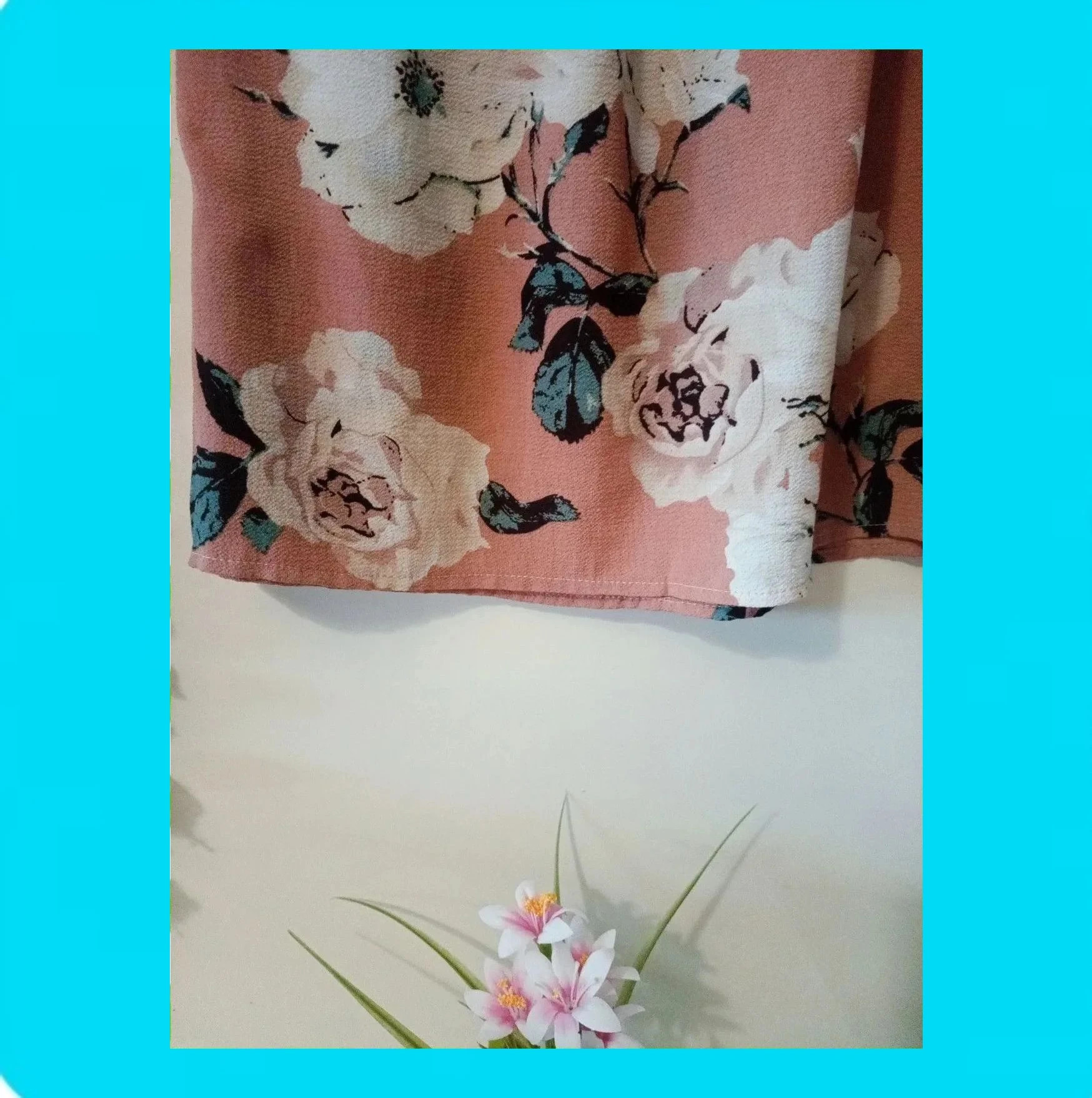 🩷 Precioso Vestido Mujer Corto Estampado 🩷 – taille M / 38 / 10 5