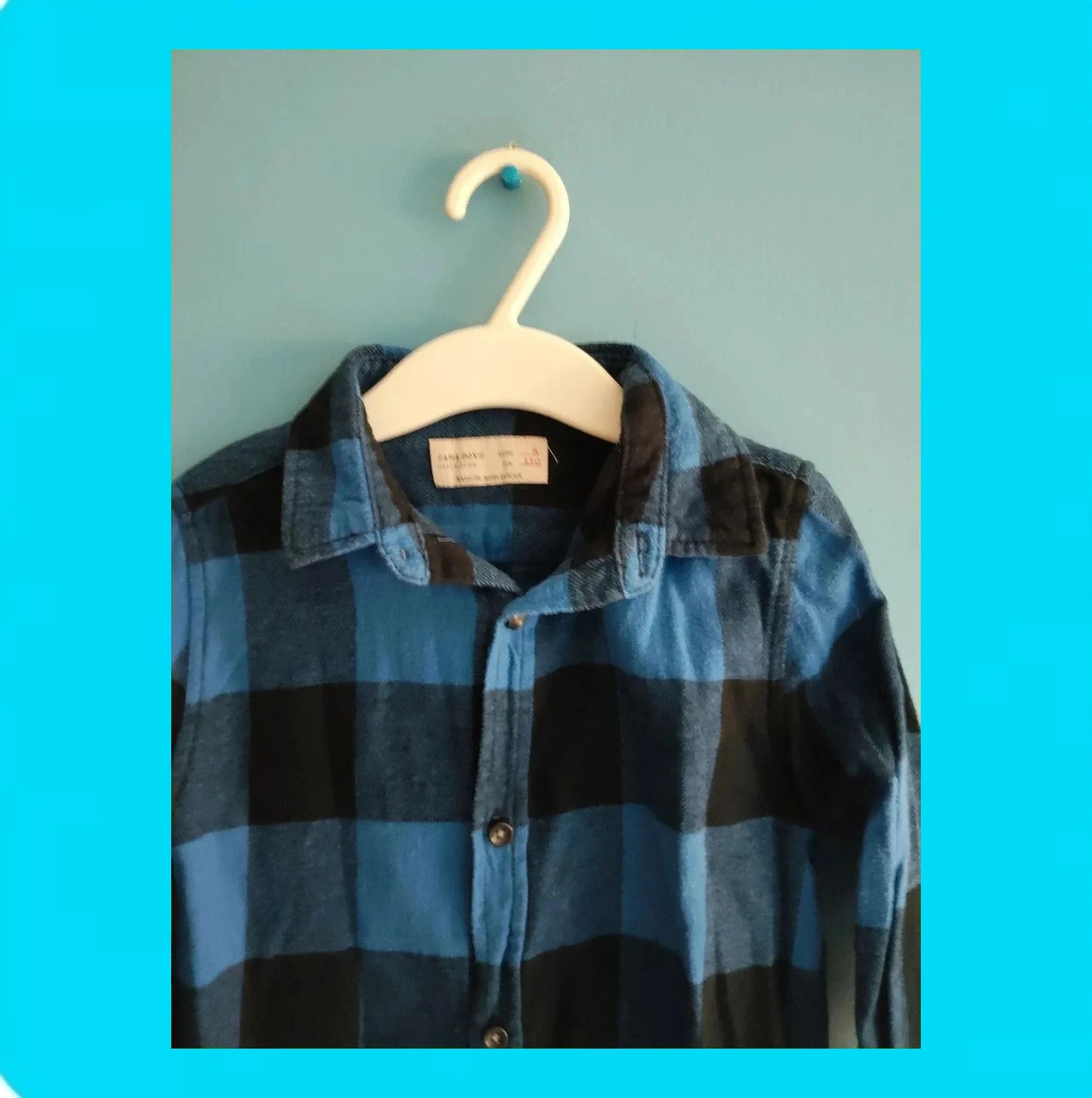 🩵 Camisa Cuadros Niño Zara 🩵 – Zara – taille 5 ans / 110 cm 2