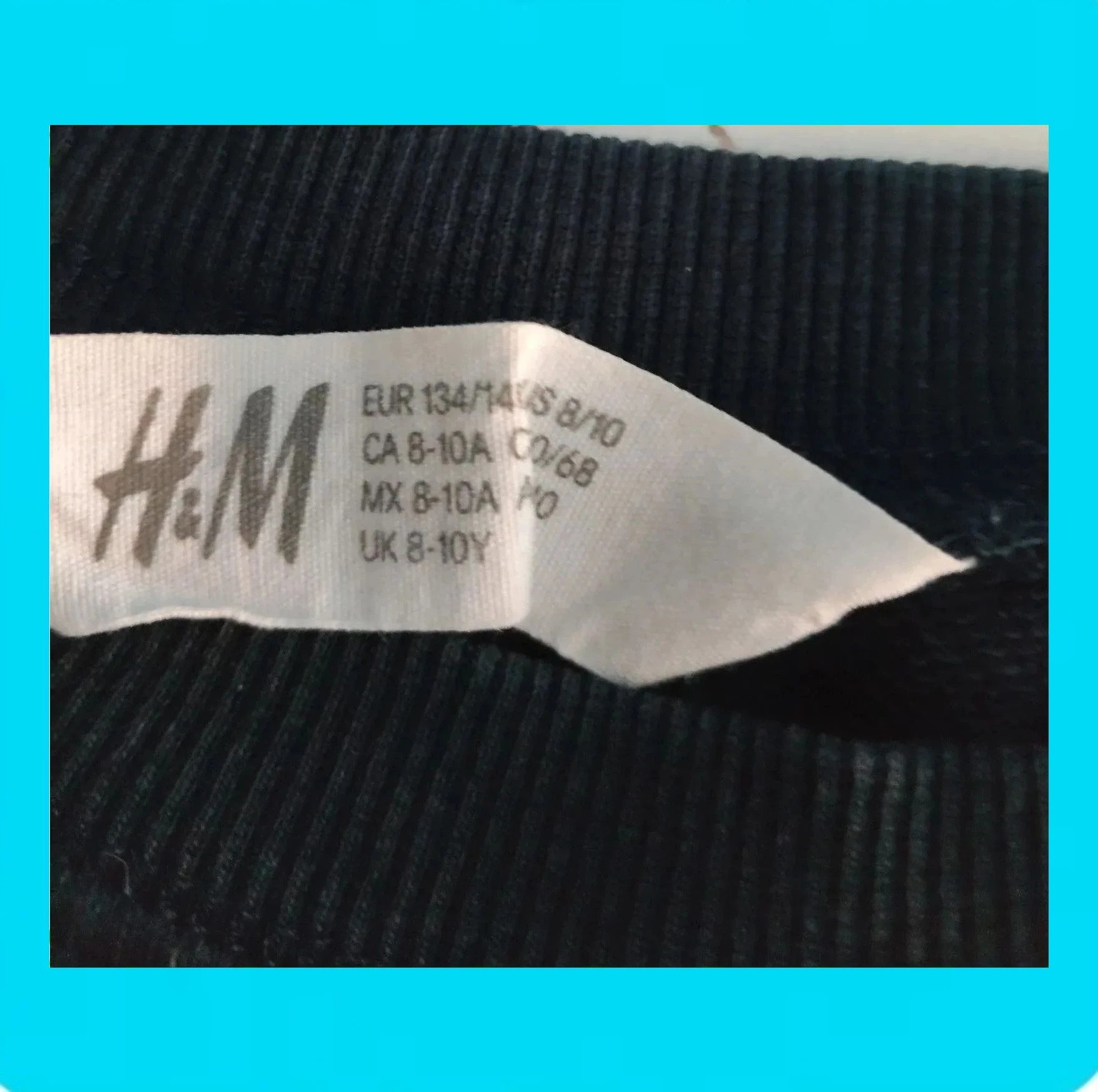 🩵 Sudadera Niño Sin Capucha 🩵 – H&M – taille 9 ans / 134 cm 4