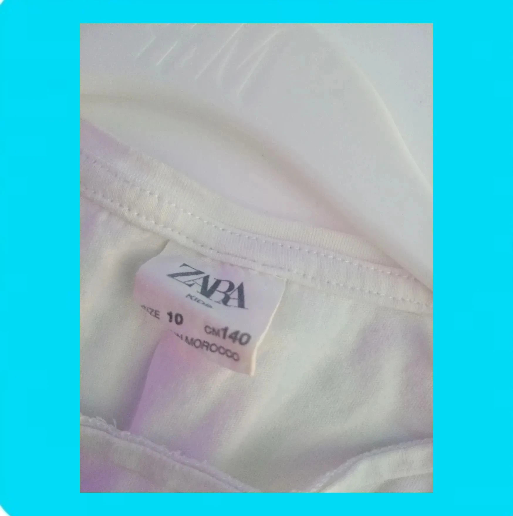 🩷 Camiseta Niña Manga Corta Zara 🩷 – Zara – taille 10 ans / 140 cm 3