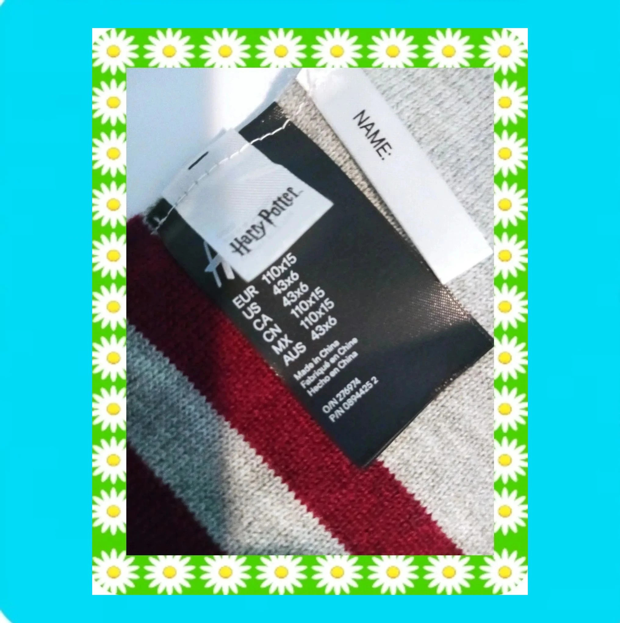 🩵 Bonita Bufanda Harry Potter 🩵 – H&M 5