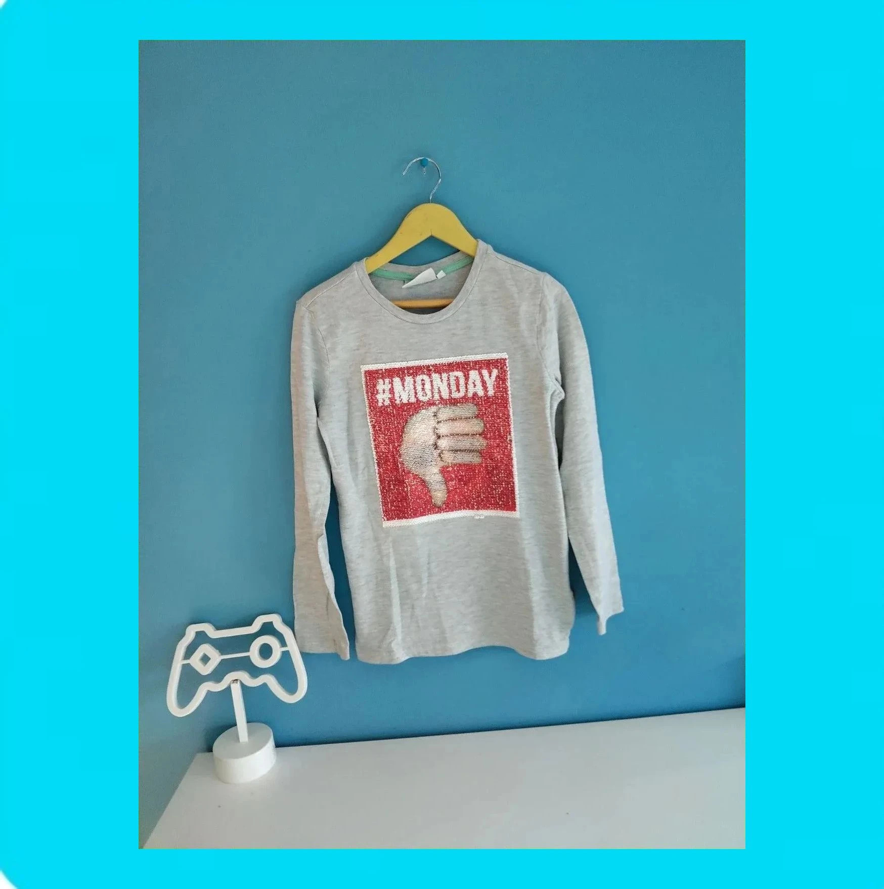 🩵 Camiseta Lentejuelas Reversibles Emoji🩵 – Emoji – taille 9 ans / 134 cm 2