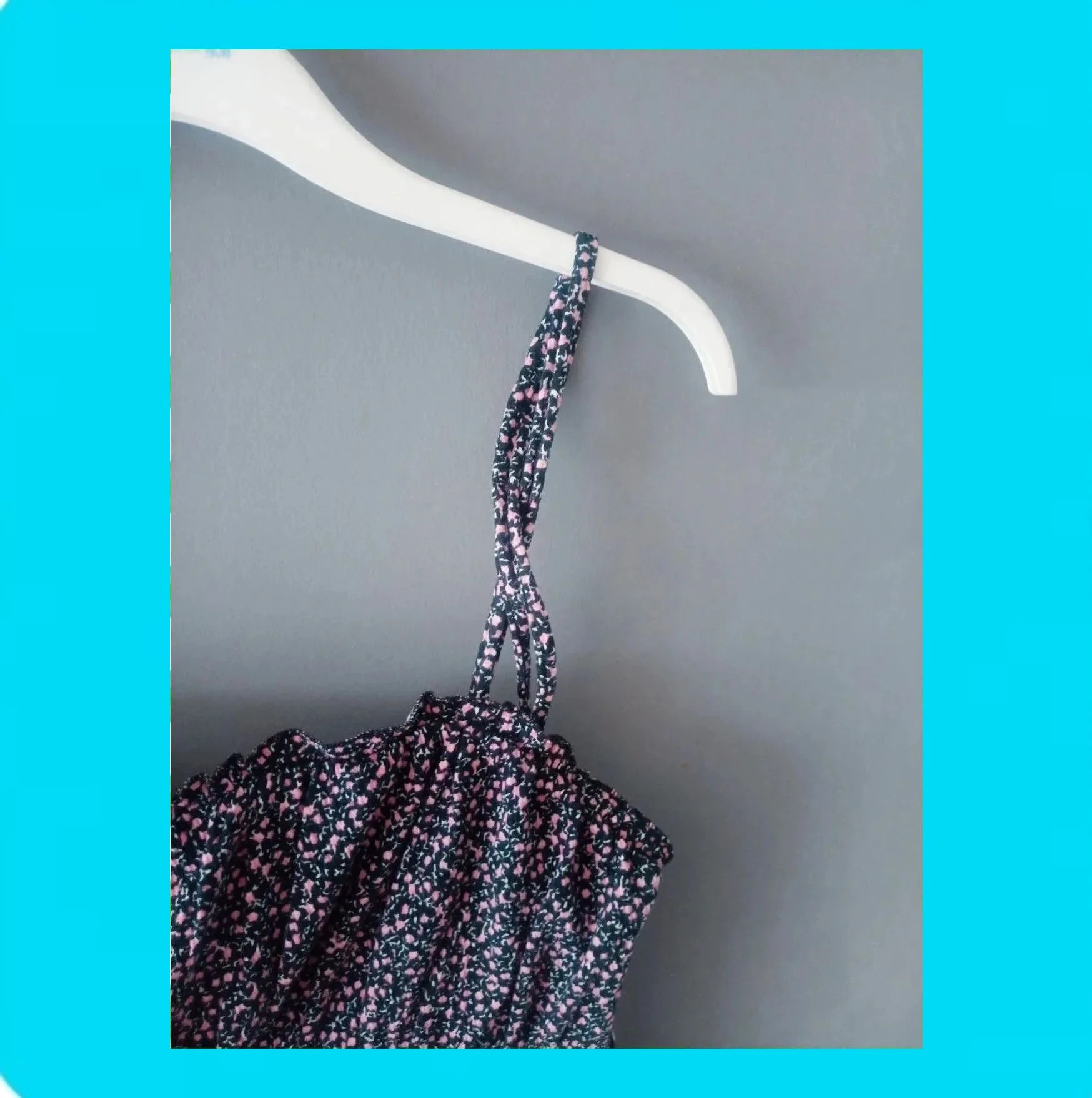 💗 Vestido Mujer Tirantes Estampado 💗 – H&M Divided – taille M / 38 / 10 5