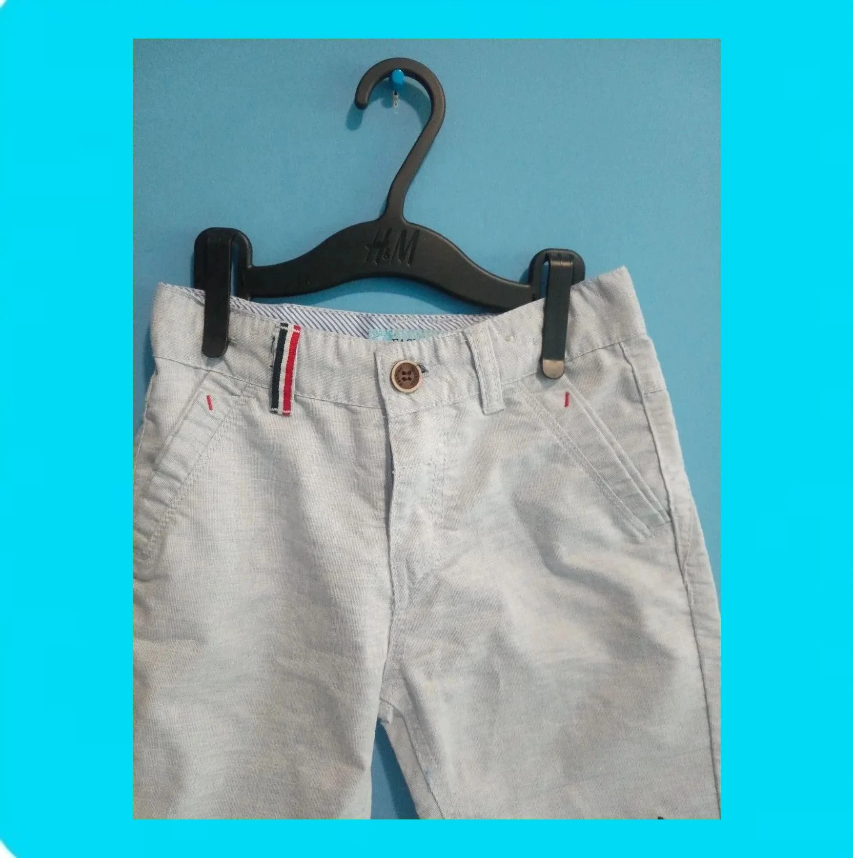 🩵 Bermuda Niño De Vestir Tessuto 🩵 – Tessuto – taille 6 ans / 116 cm 3