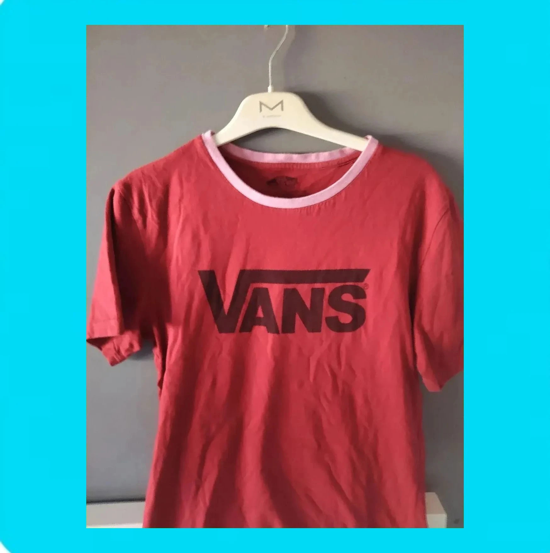 🩵 Camiseta Hombre Vans Roja 🩵 – Vans – taille M 2