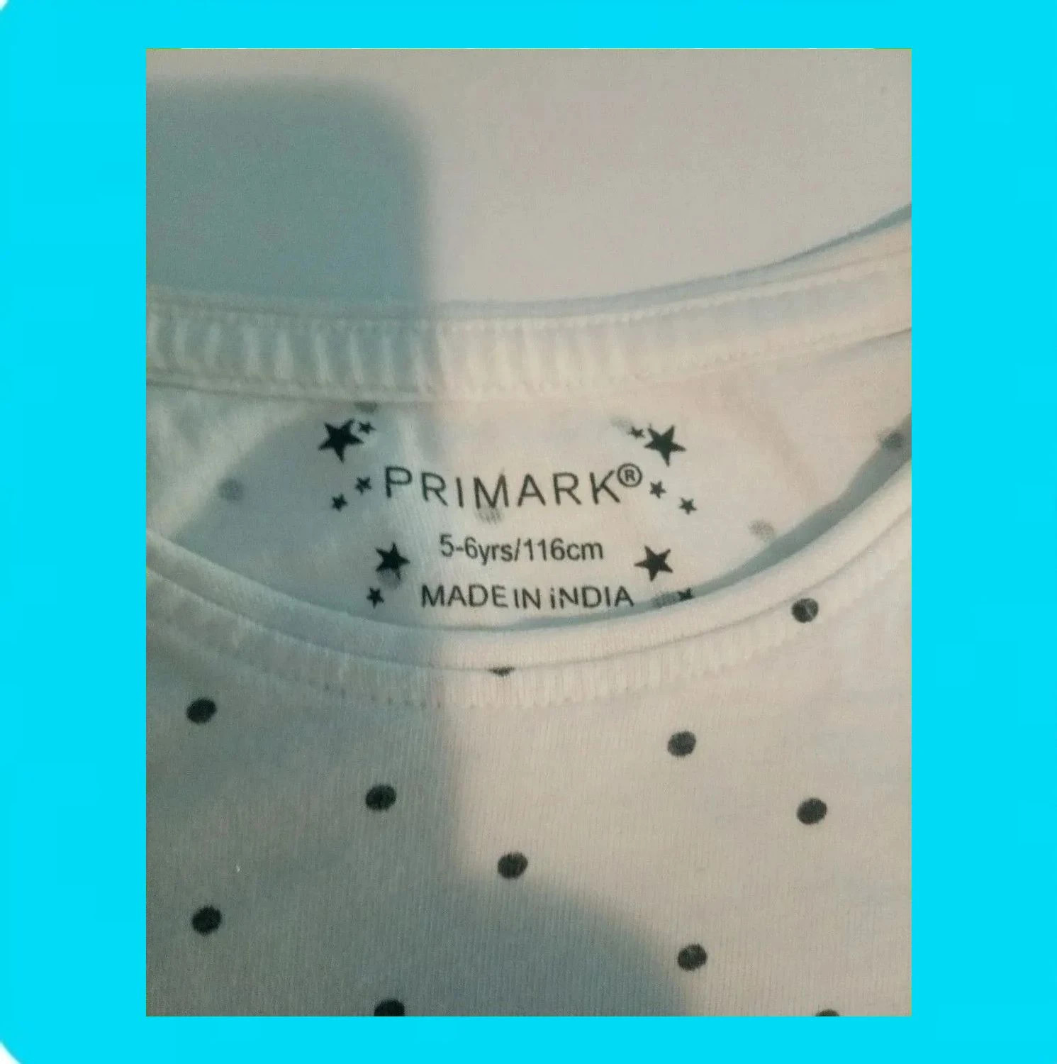 🩷 Bonita Camiseta Niña 🩷 – Primark – taille 6 ans / 116 cm 3