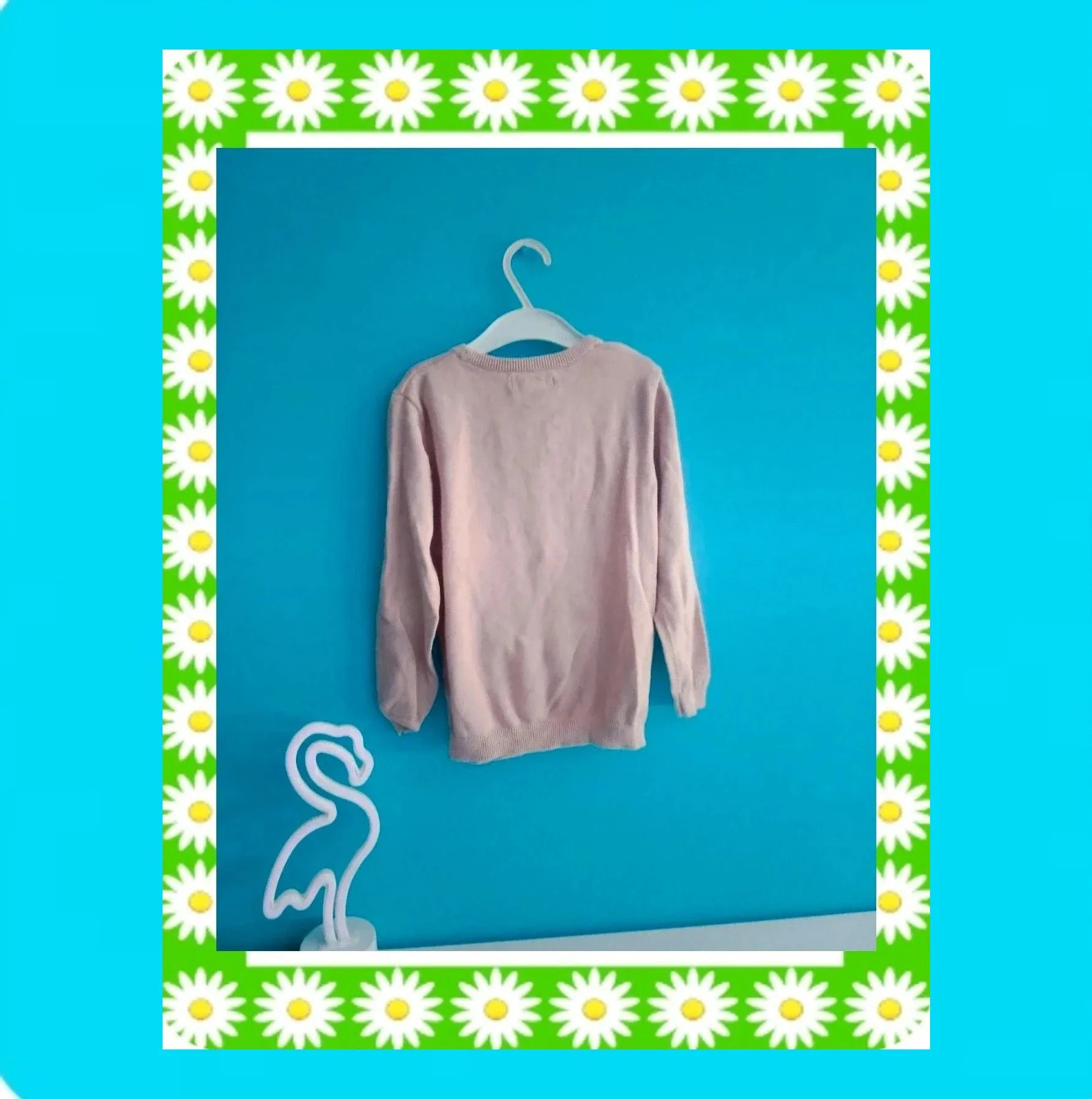🩷 Precioso Jersey Niña Con Cisne Pelito Suave 🩷 – Primark – taille 8 ans / 128 cm 3