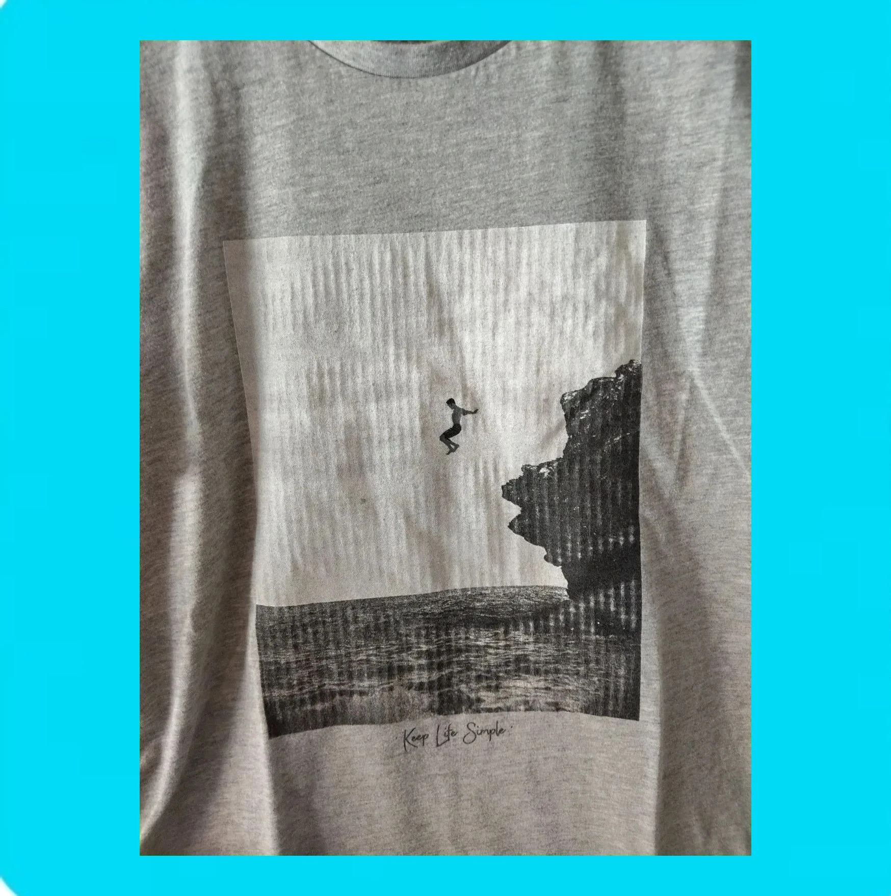 🩵 Bonita Camiseta Hombre Gris 🩵 – TEX – taille S 2