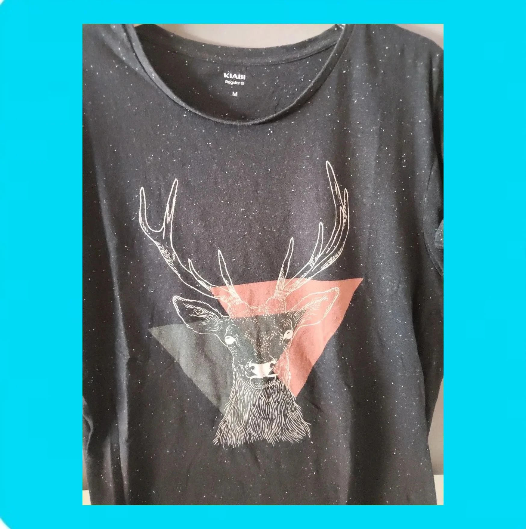 🩵 Camiseta Hombre Ciervo 🩵 – Kiabi – taille M 2