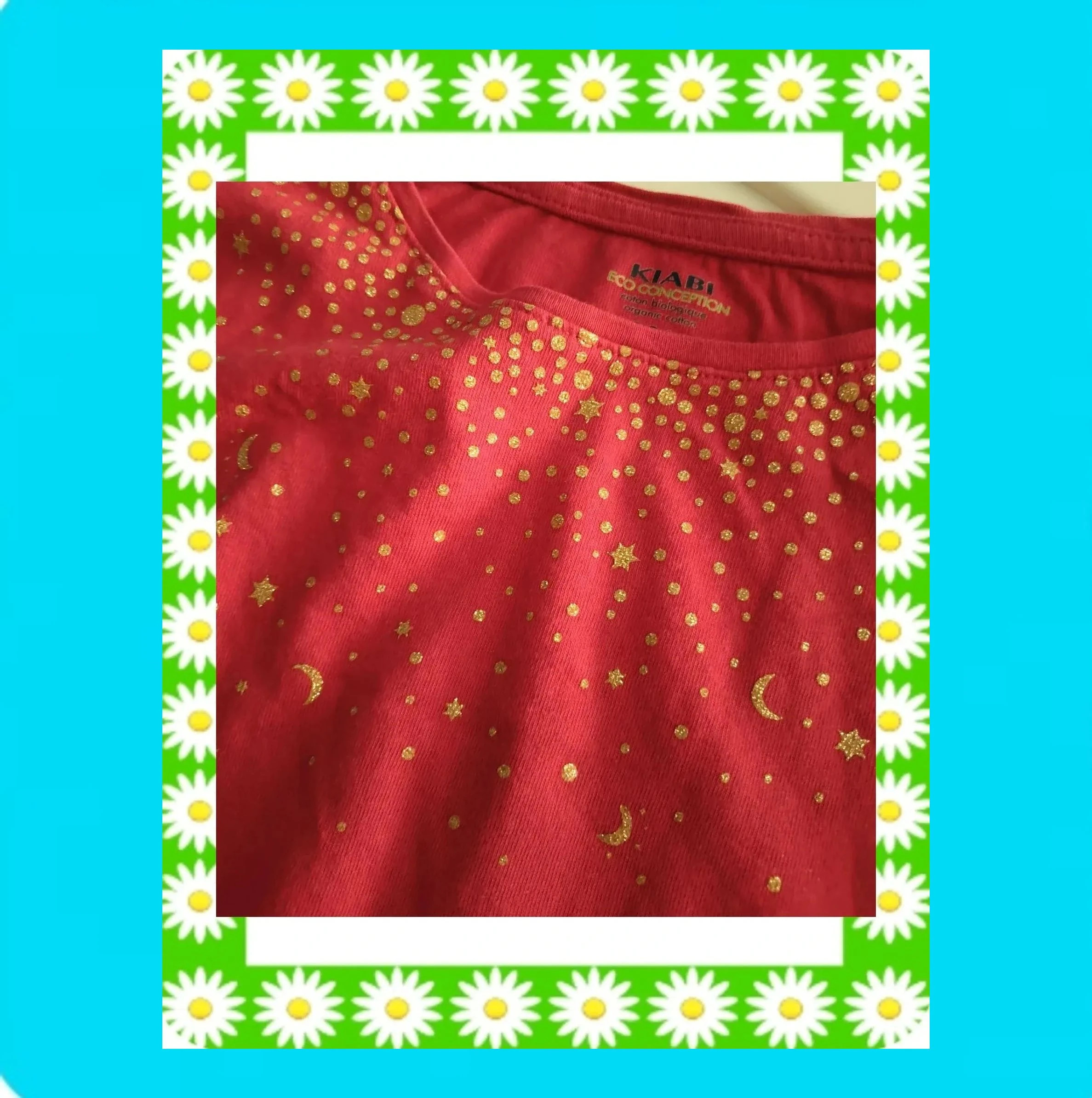 🩷 Camiseta Niña Detalles Dorados 🩷 – Kiabi – taille 10 ans / 140 cm 4