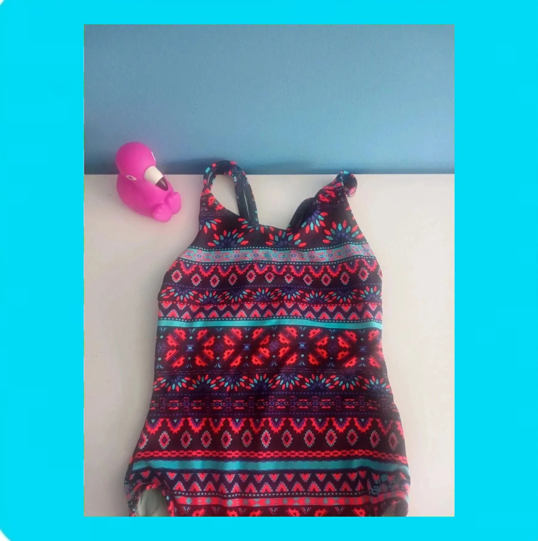 🩷 Bañador Niña Espalda Nadadora 🩷 – Decathlon – taille 7 ans / 122 cm