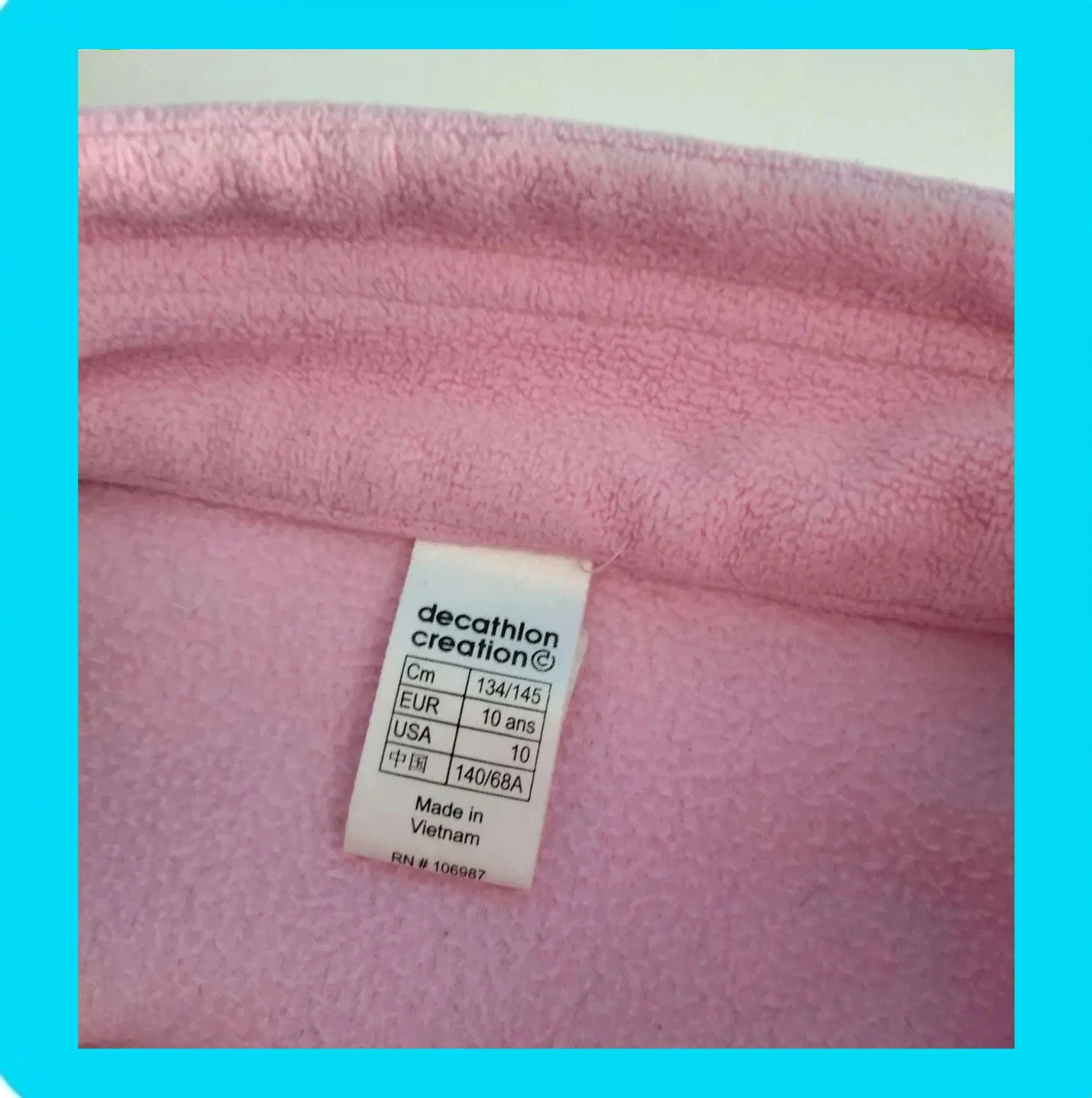 🩷 Sudadera Afelpada Niña Quechua 🩷 – Quechua – taille 10 ans / 140 cm 5