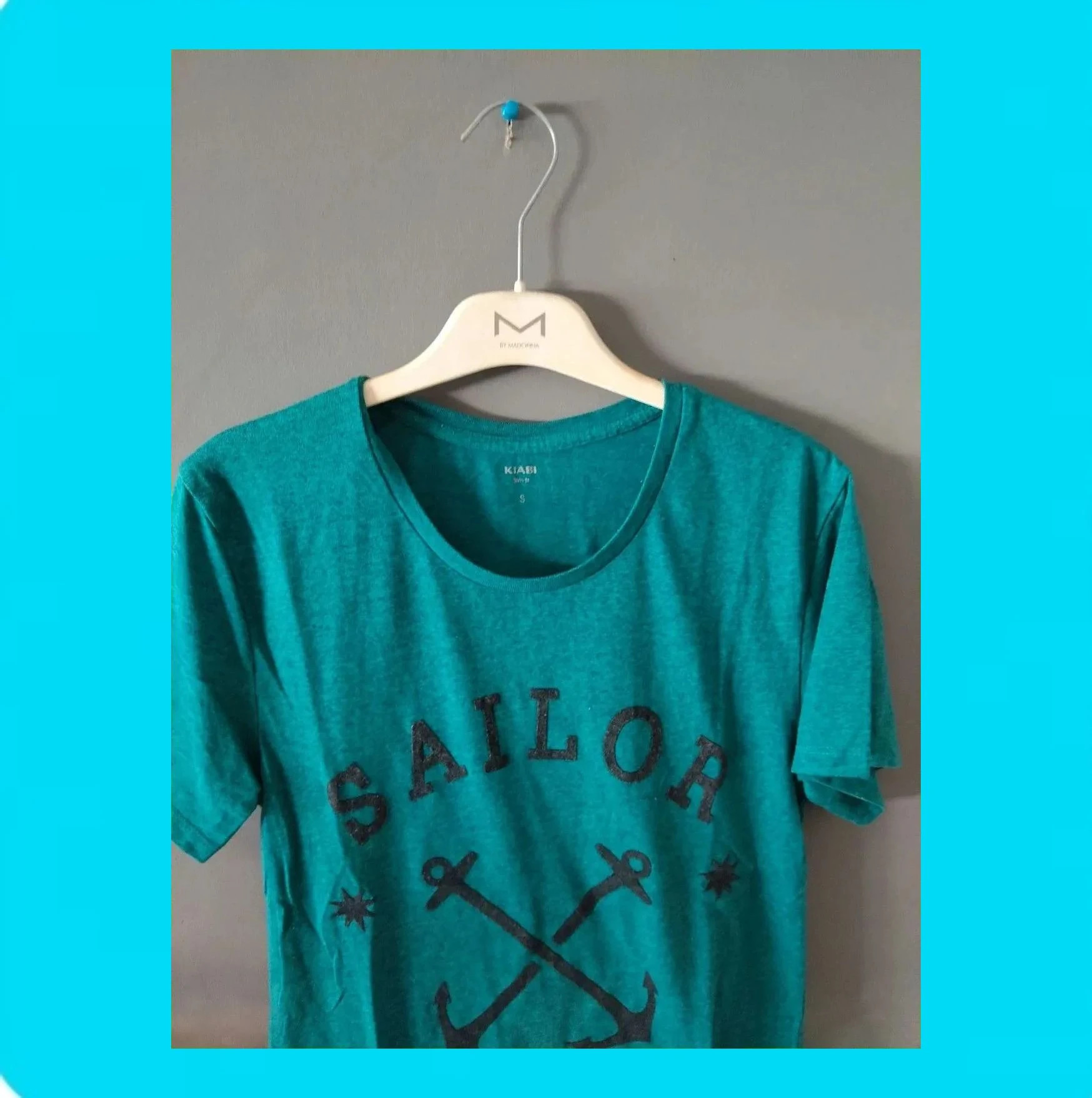 🩵 Camiseta Hombre Manga Corta 🩵 – Kiabi – taille S 3