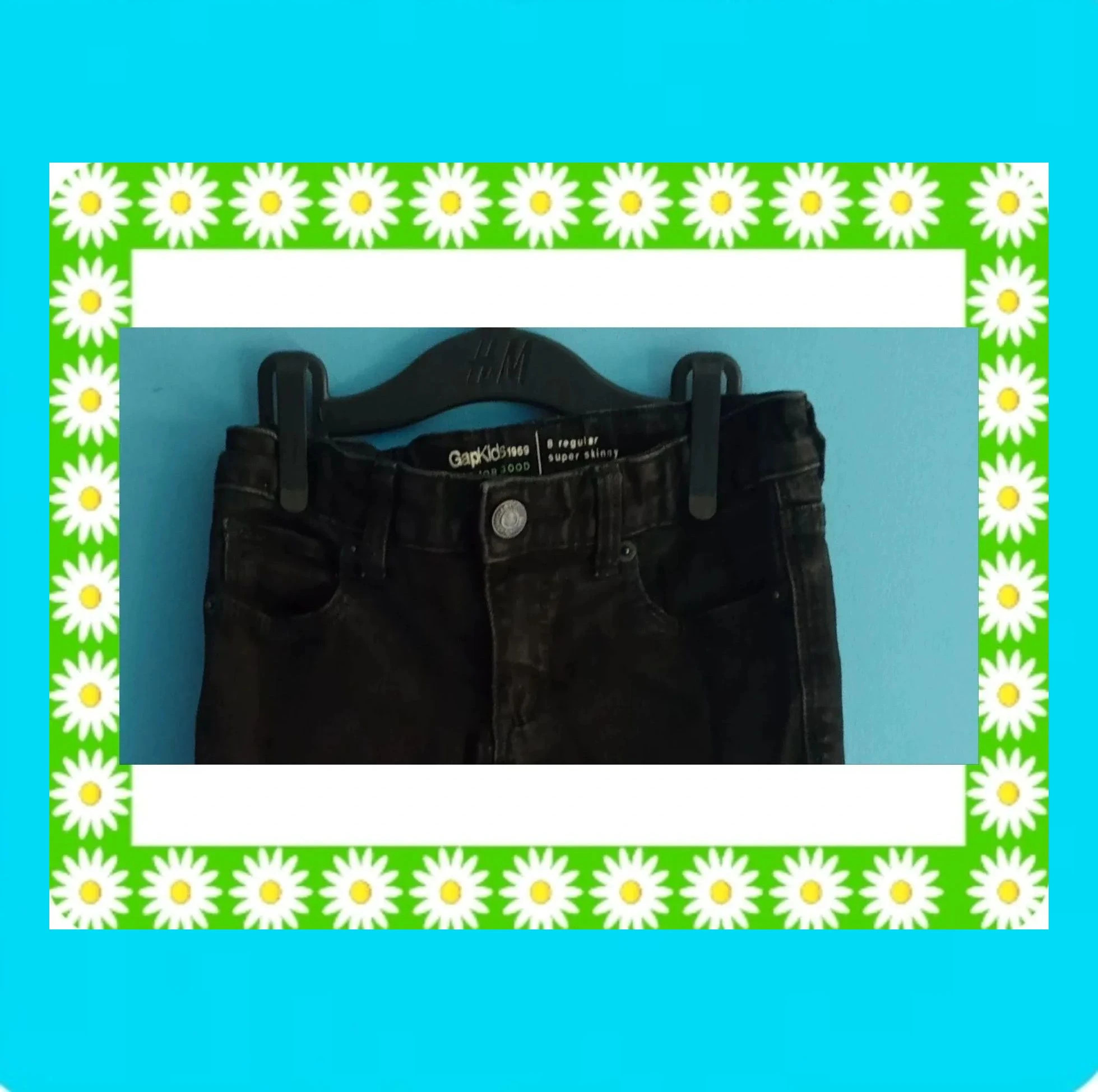 🩷 Pantalón Niña Denim Súper Skinny 🩷 – GapKids – taille 8 ans / 128 cm 4