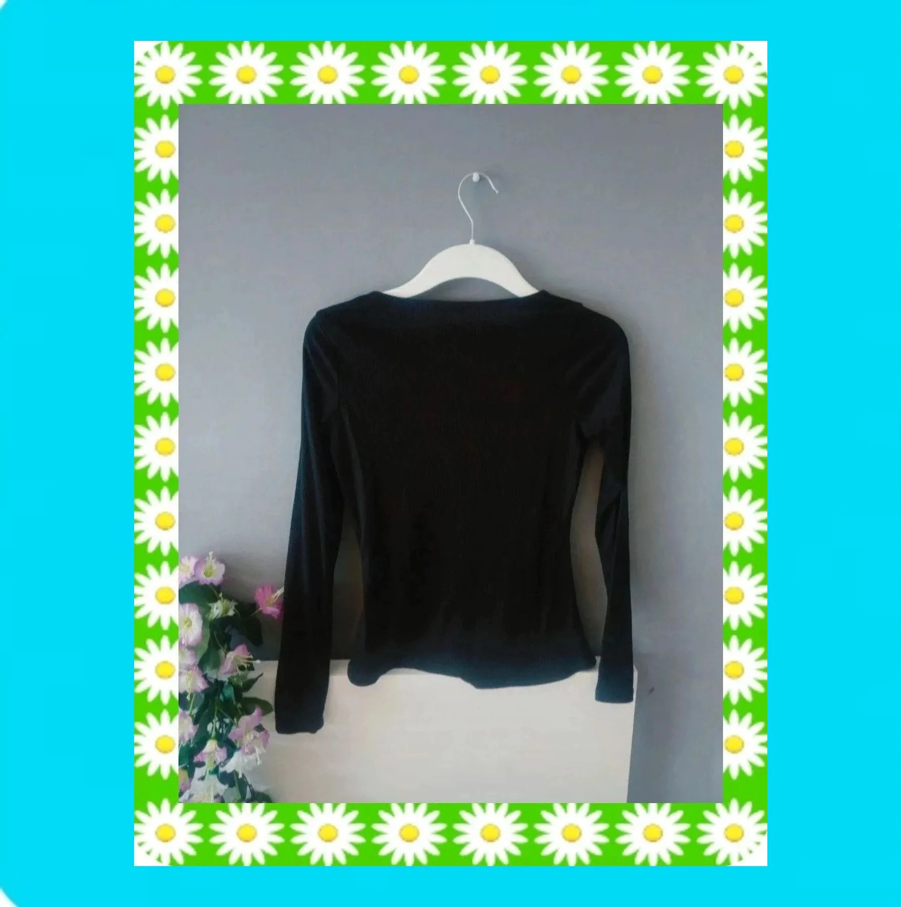 💗 Bonita Camiseta Mujer Escote Trenzado Canalé 💗 – Pimkie – taille XS / 34 / 6 2