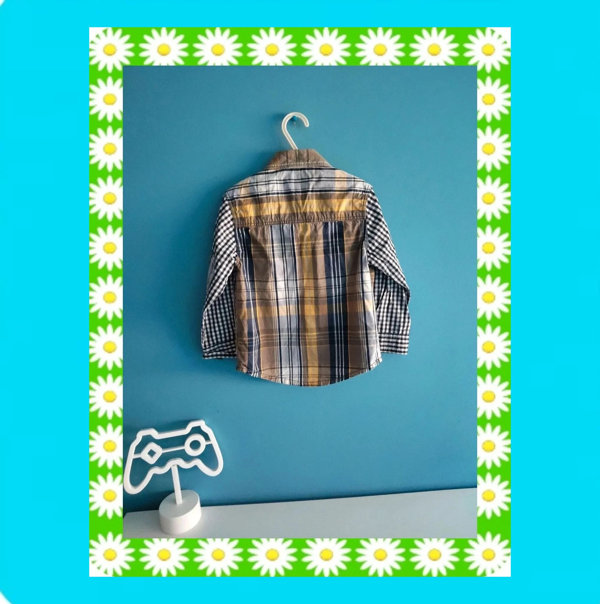 🩵 Preciosa y Original Camisa Cuadros 🩵 – Timberland – taille 3 ans / 98 cm 2
