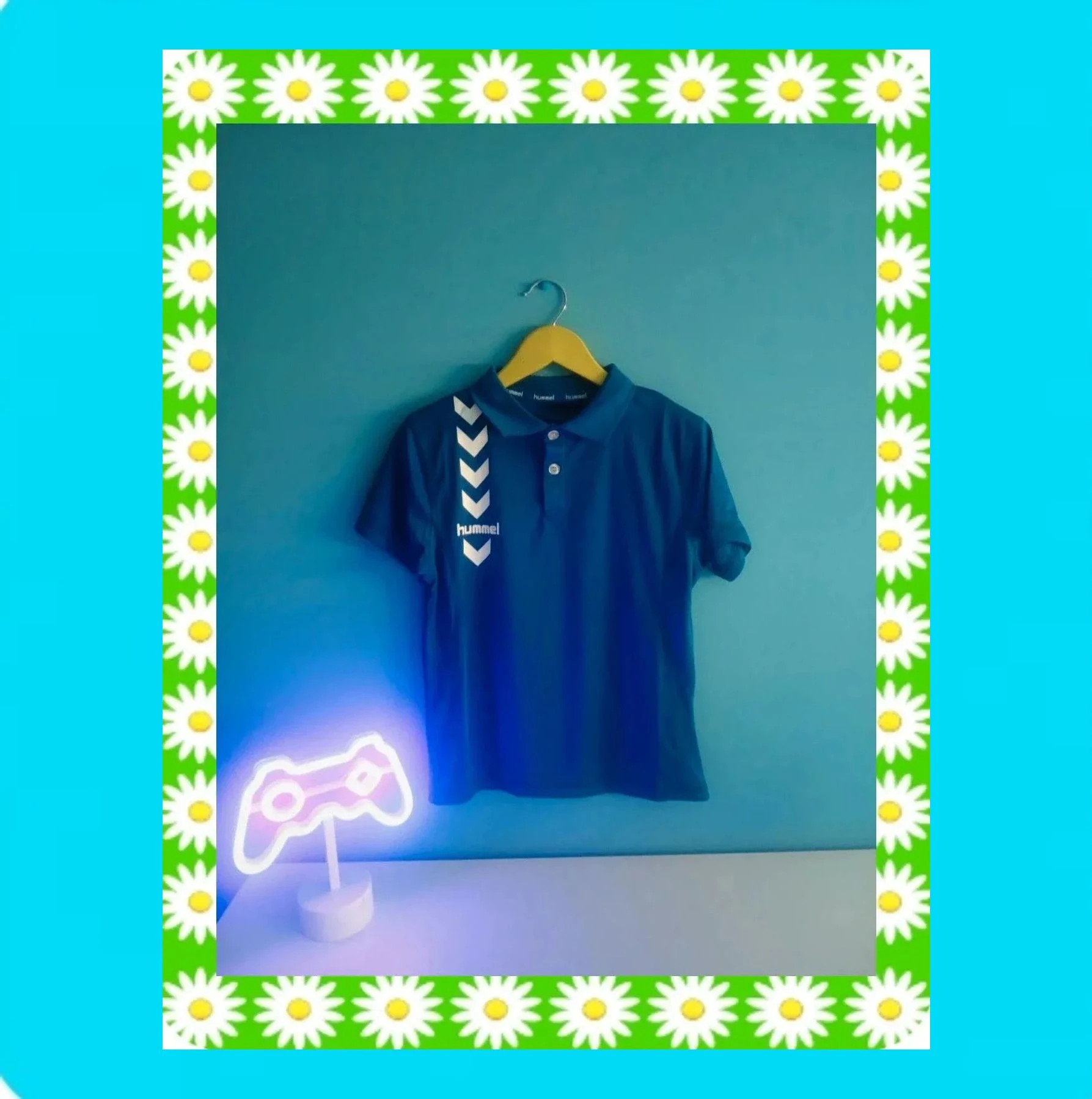 🩵 Polo Deportivo Niño Hummel 🩵