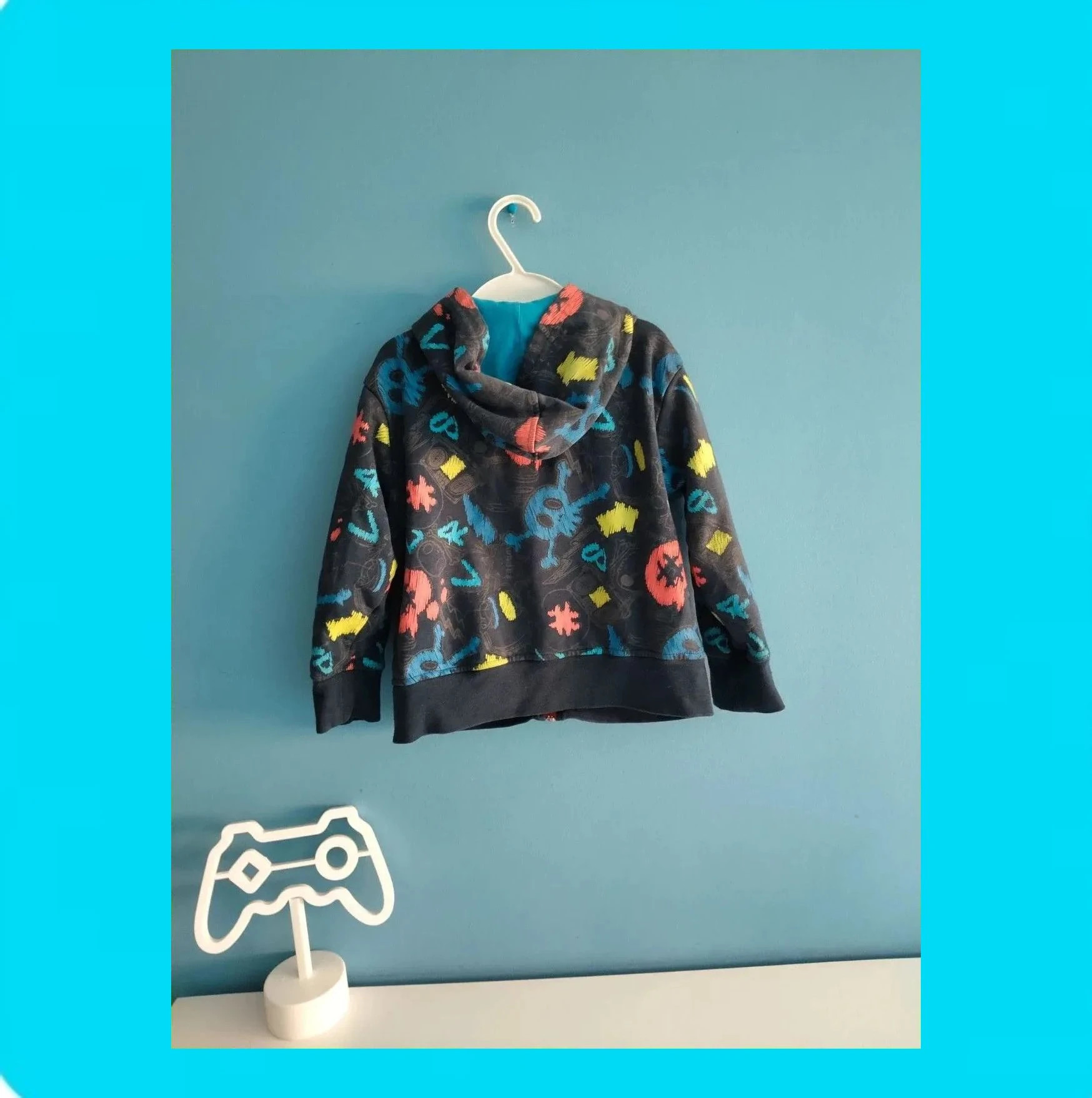 🩵 Sudadera Niño Con Cremallera 🩵 – Silver – taille 4 ans / 104 cm 2