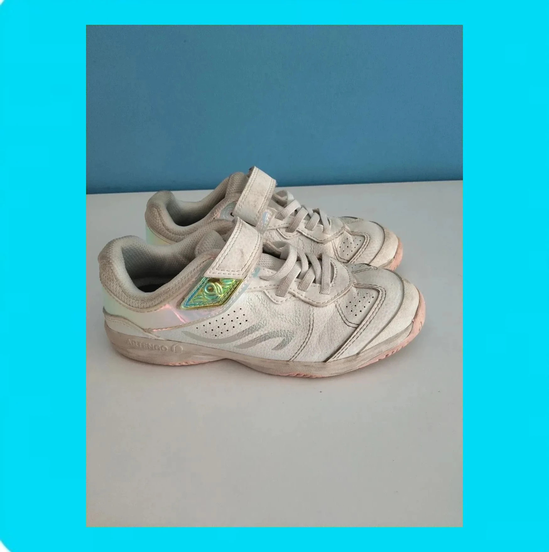 🩷 Zapatillas Niña Blancas Cierre Velcro 🩷 – Decathlon – taille 33 2