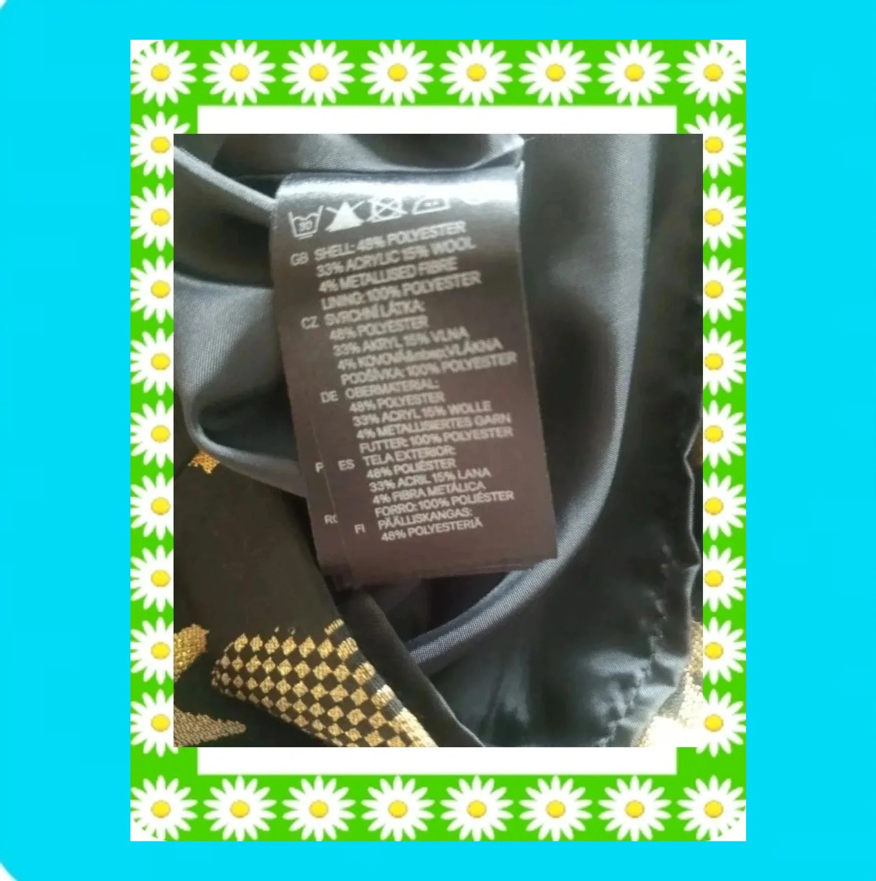 💗 Bonito Vestido Mujer Cóctel 💗 – H&M – taille L / 40 / 12 5