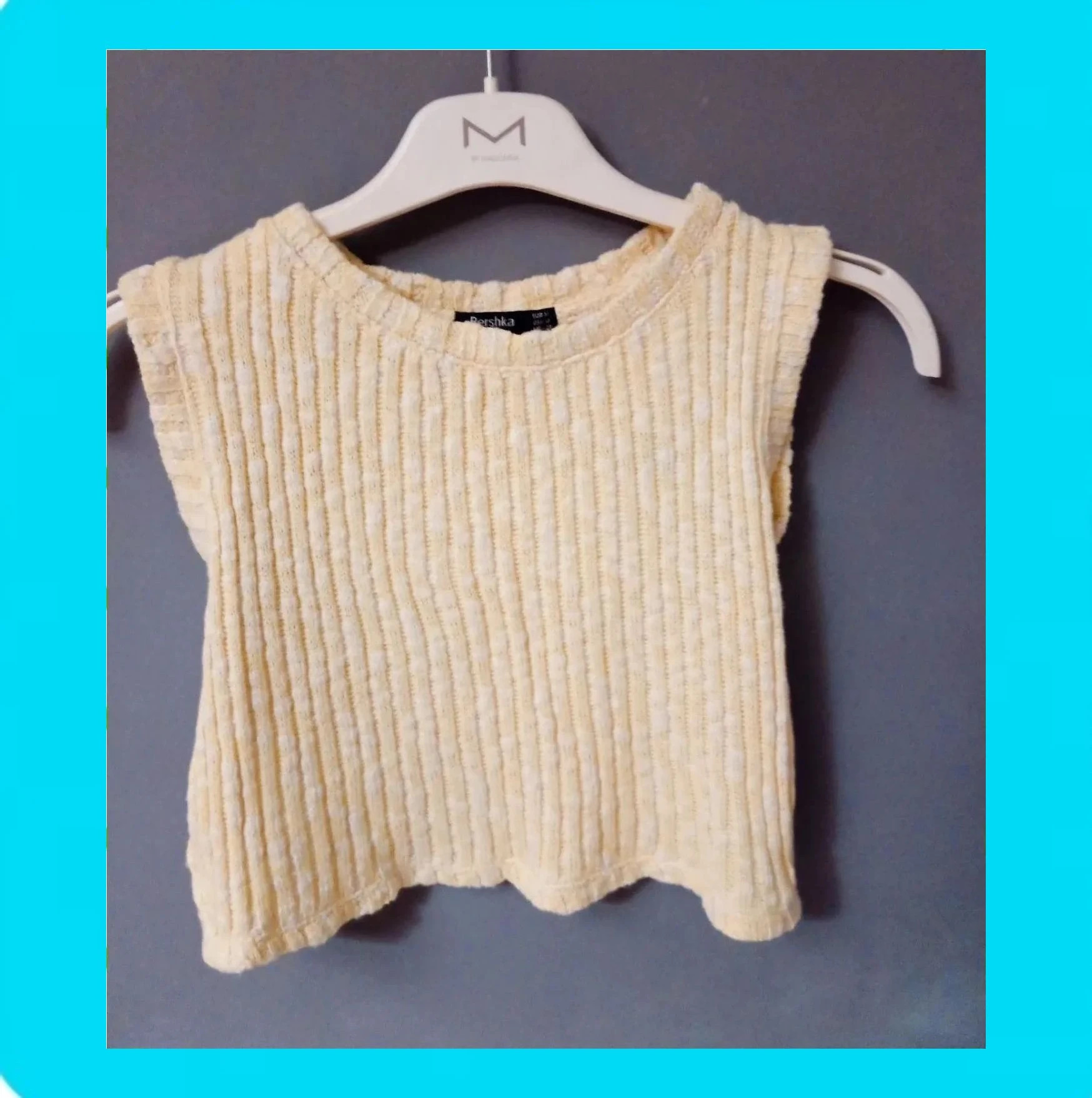 💗Jersey Top Punto Mujer 💗 – Bershka – taille M / 38 / 10 3