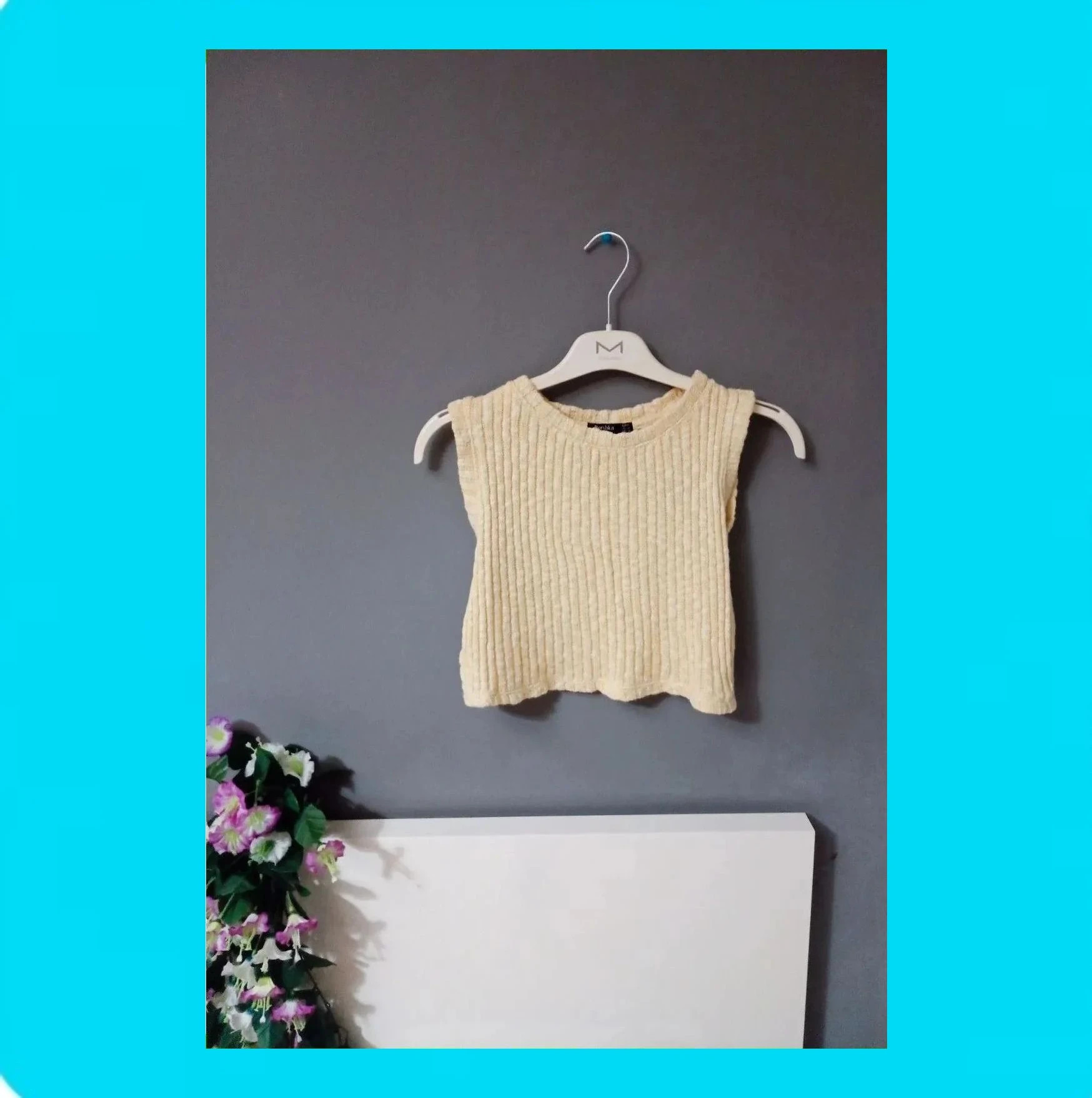 💗Jersey Top Punto Mujer 💗 – Bershka – taille M / 38 / 10