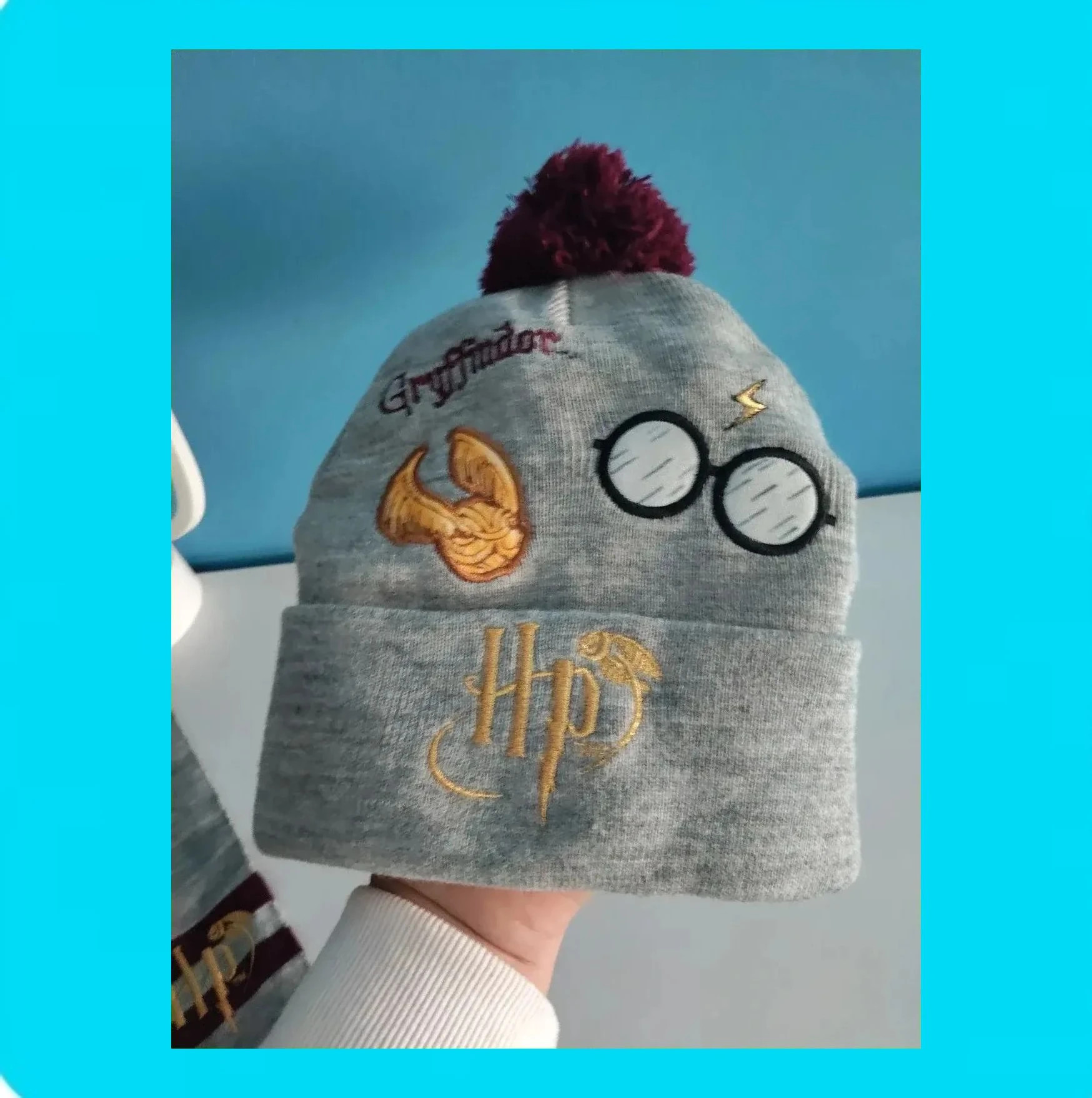 🩵 Conjunto Gorro+Bufanda Harry Potter 🩵 – H&M 3